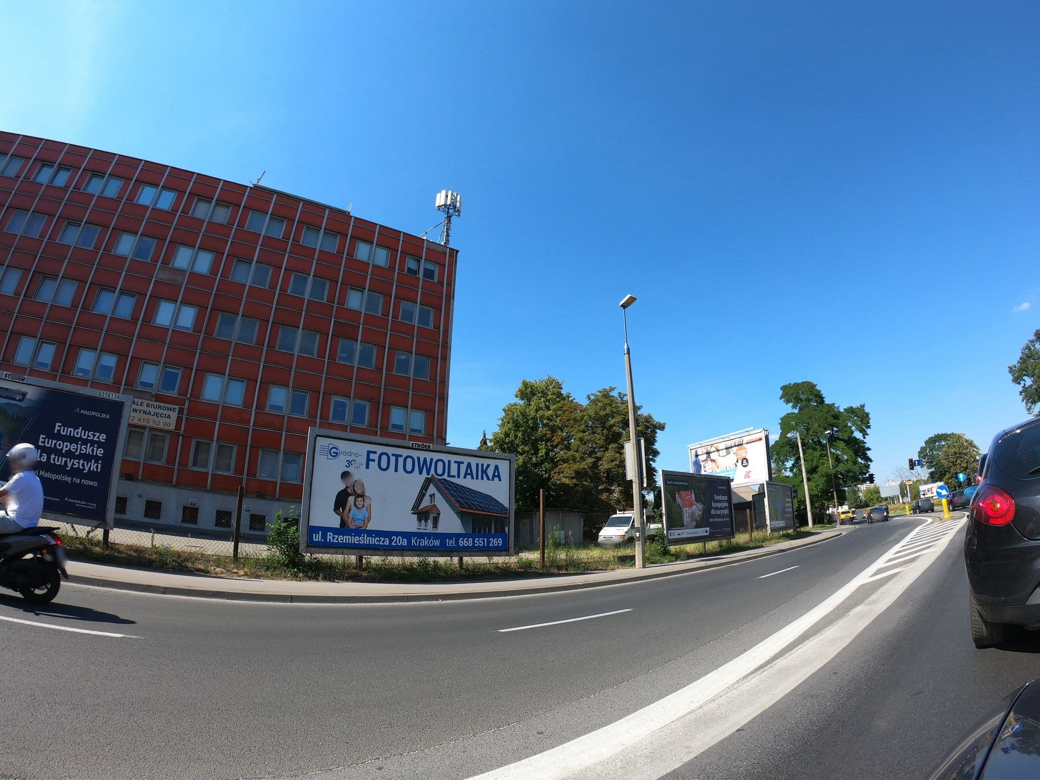 Street view near Номер 408, Grzegórzki — © richlv (CC BY-SA · Mapillary)