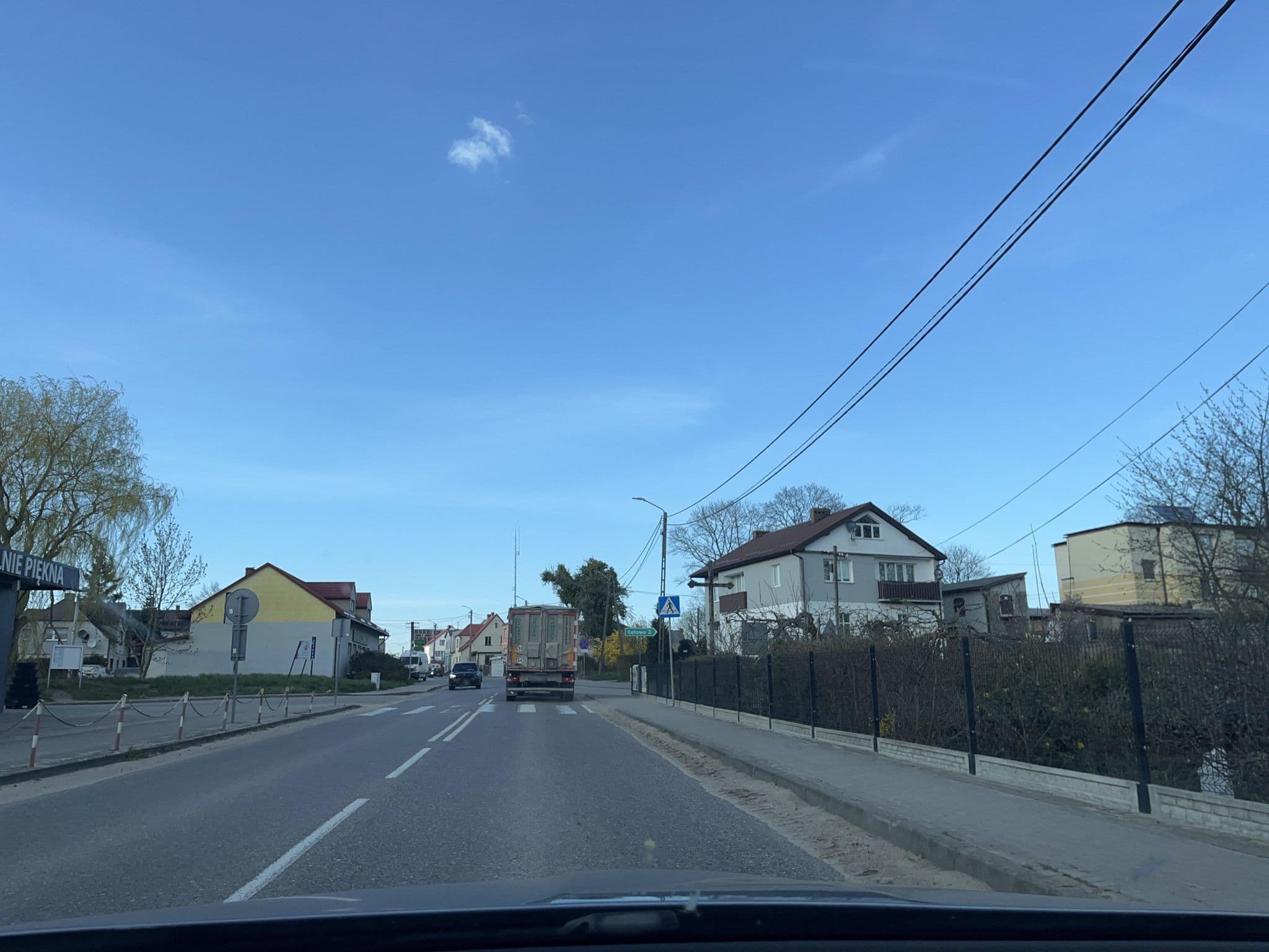 Street view near Holiday home Choczewo Wschodnia, Choczewo — © ptks (CC BY-SA · Mapillary)