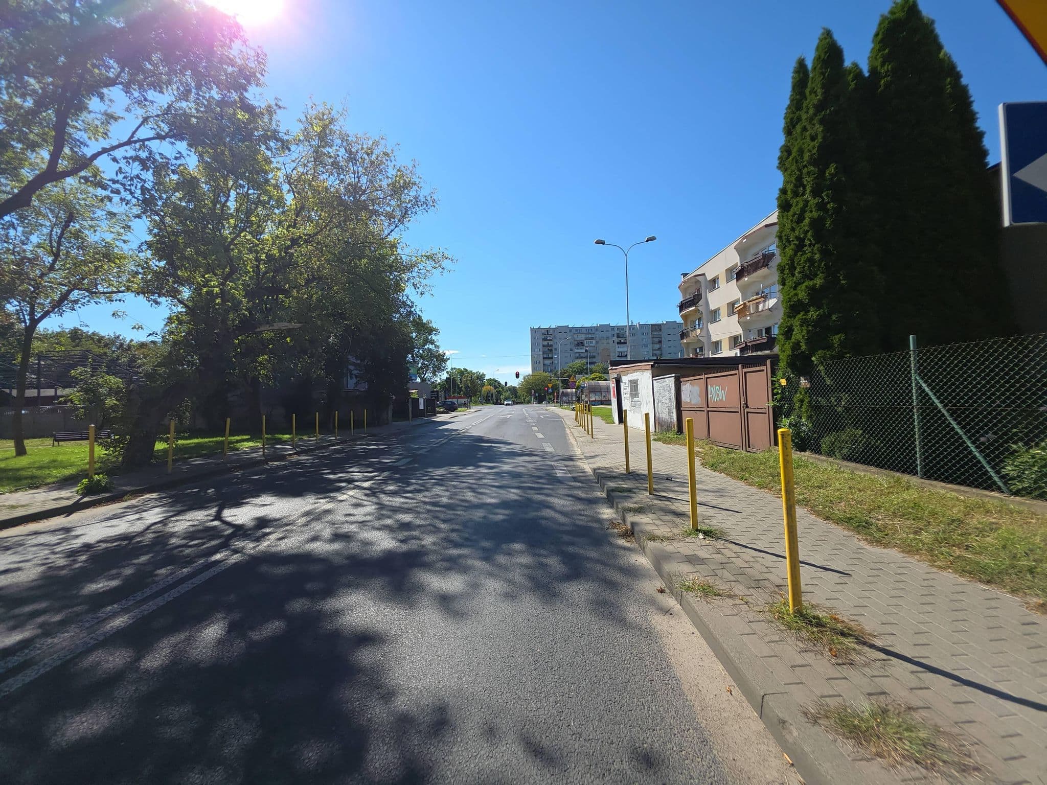 Street view near A1, Zgierz — © Rowerowa_Lodz (CC BY-SA · Mapillary)