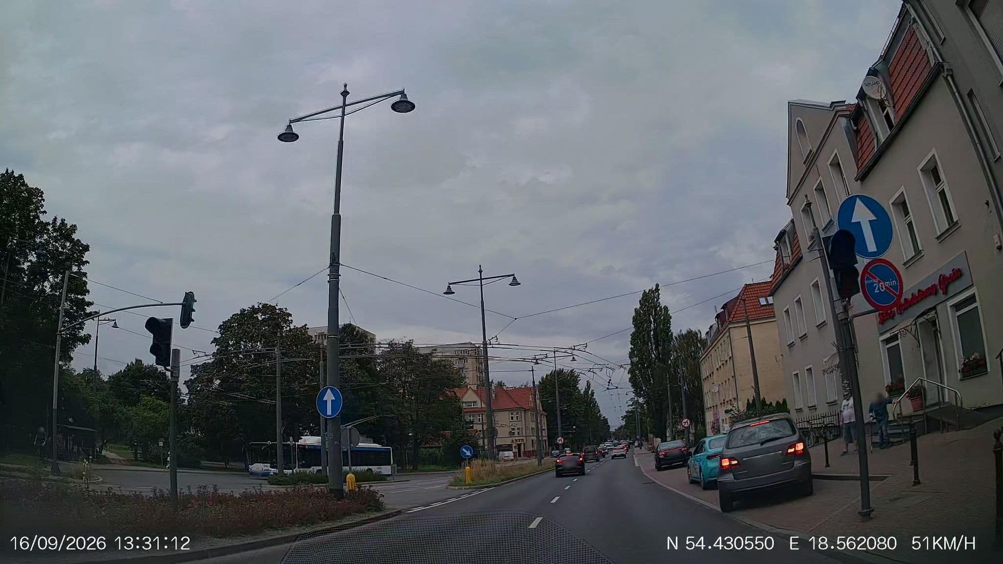 Street view near Scout Hostel, Żabianka-Wejhera-Jelitkowo-Tysiąclecia — © Driven2574 (CC BY-SA · Mapillary)