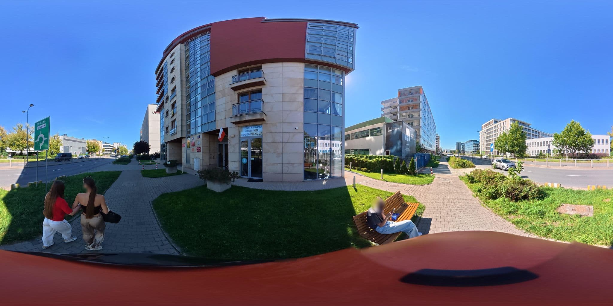 Street view near Link PR Elżbieta Koncka, Włochy — © awizonosz (CC BY-SA · Mapillary)