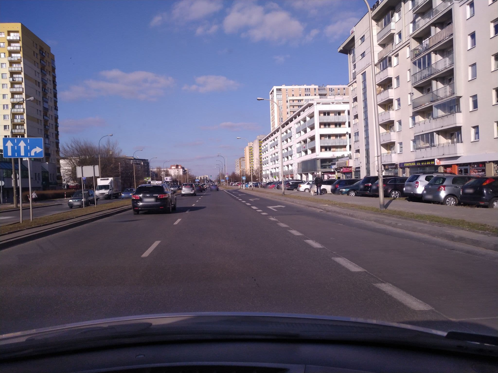 Street view near Apartment4you Fieldorfa, Praga Południe — © rmikke (CC BY-SA · Mapillary)