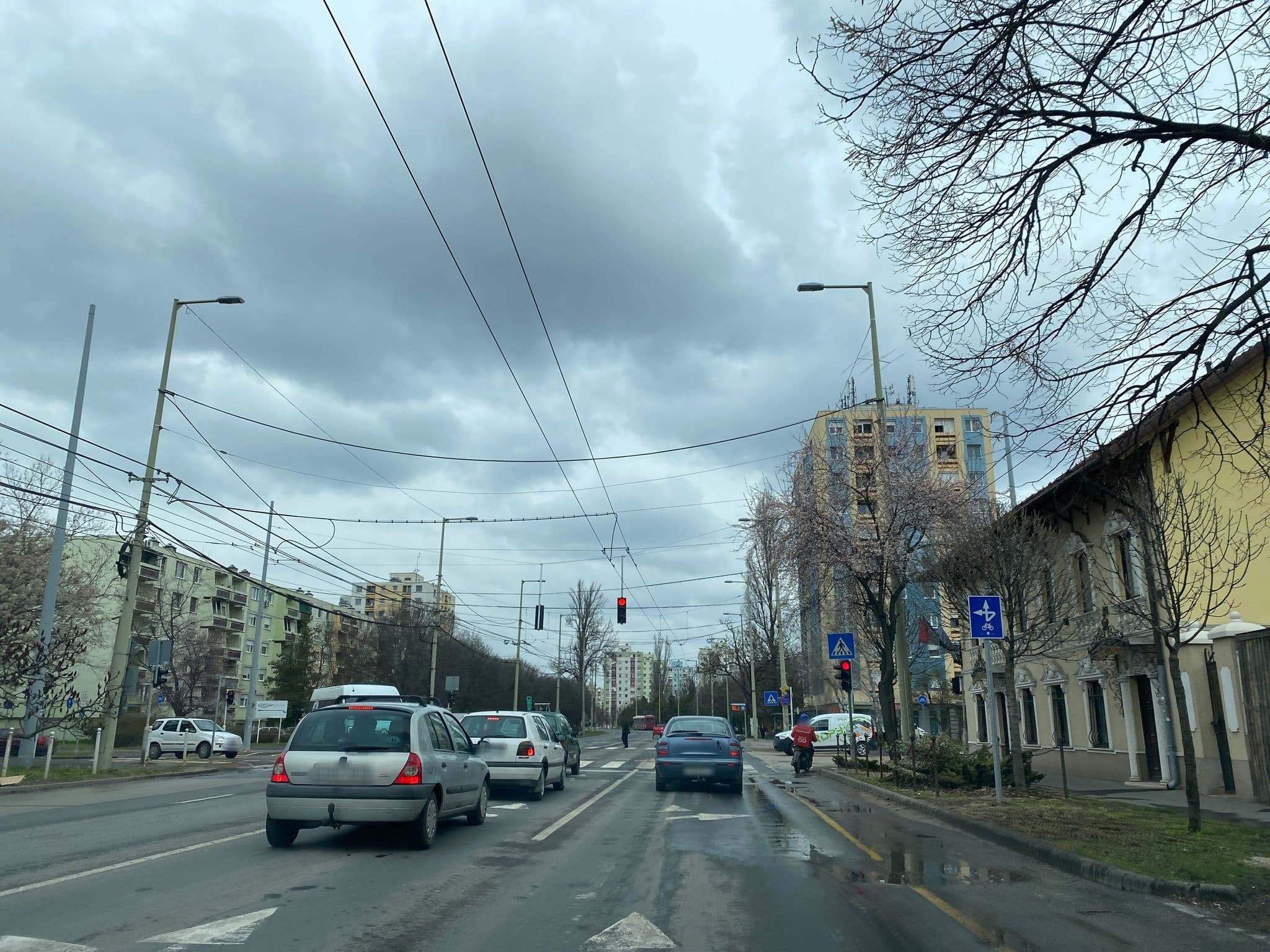 Street view near Palazzo, Szeged — © molnarb (CC BY-SA · Mapillary)