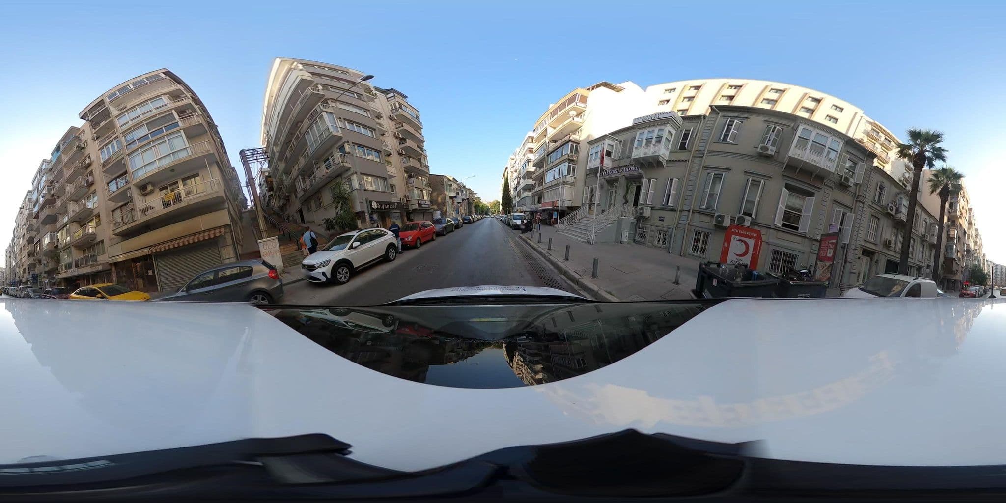 Street view near Otel Dokuz Eylül, Konak — © argeyenilik (CC BY-SA · Mapillary)