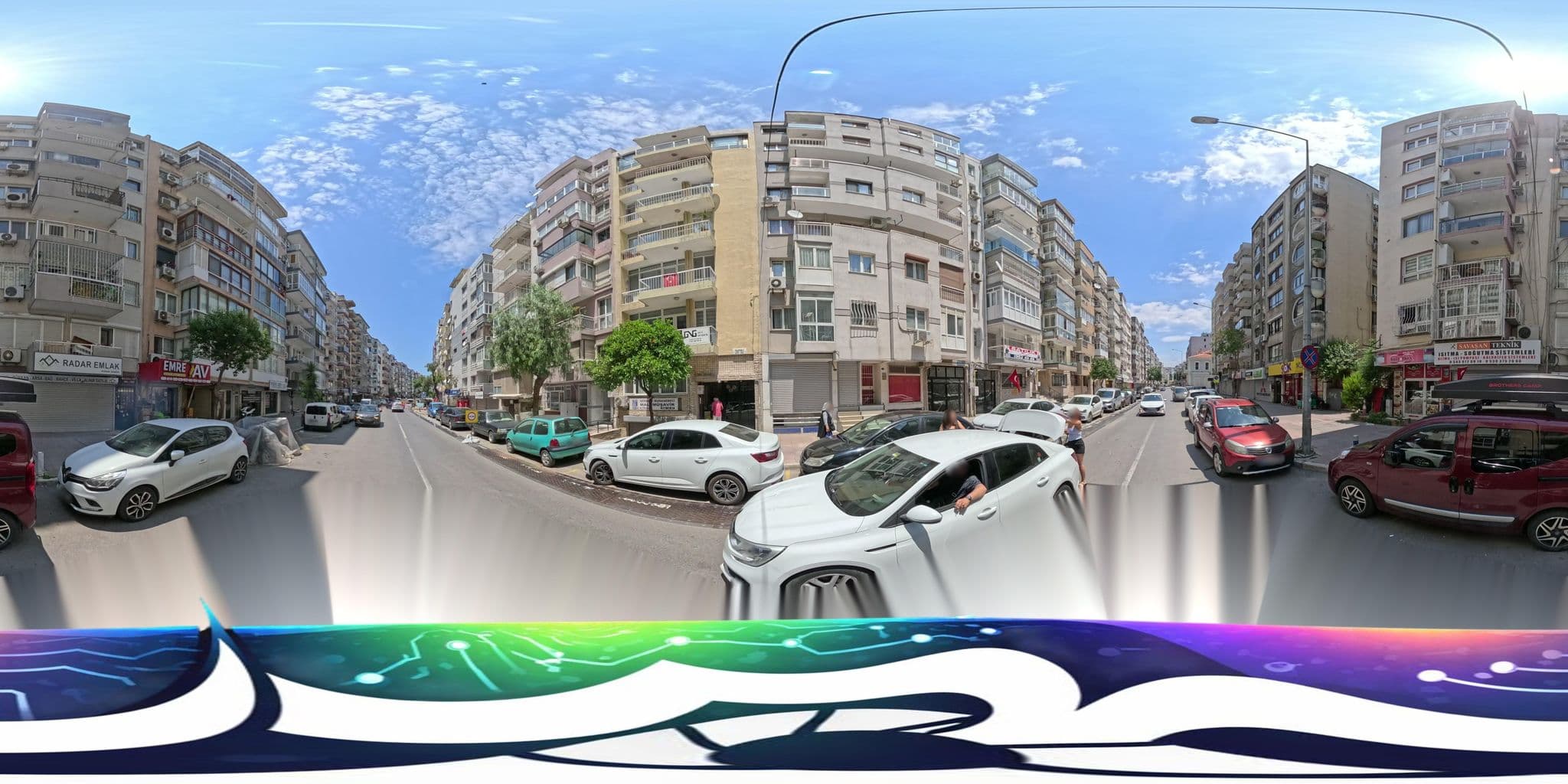 Street view near izdim konuk evi, Konak — © burakonder (CC BY-SA · Mapillary)