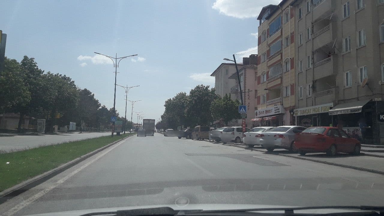 Street view near Sivas Uygulama Oteli, Sivas — © 12volt (CC BY-SA · Mapillary)