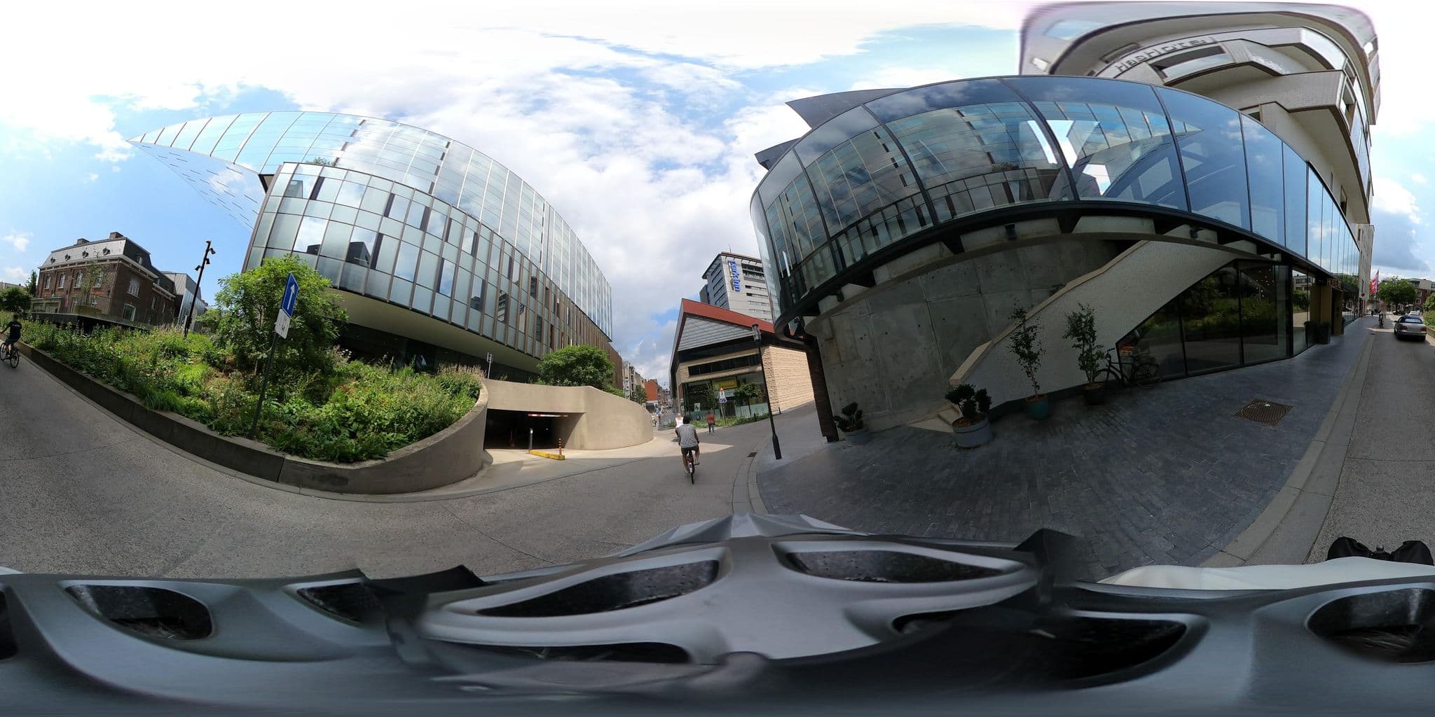 Street view near HasHotel, Hasselt — © Eebie (CC BY-SA · Mapillary)