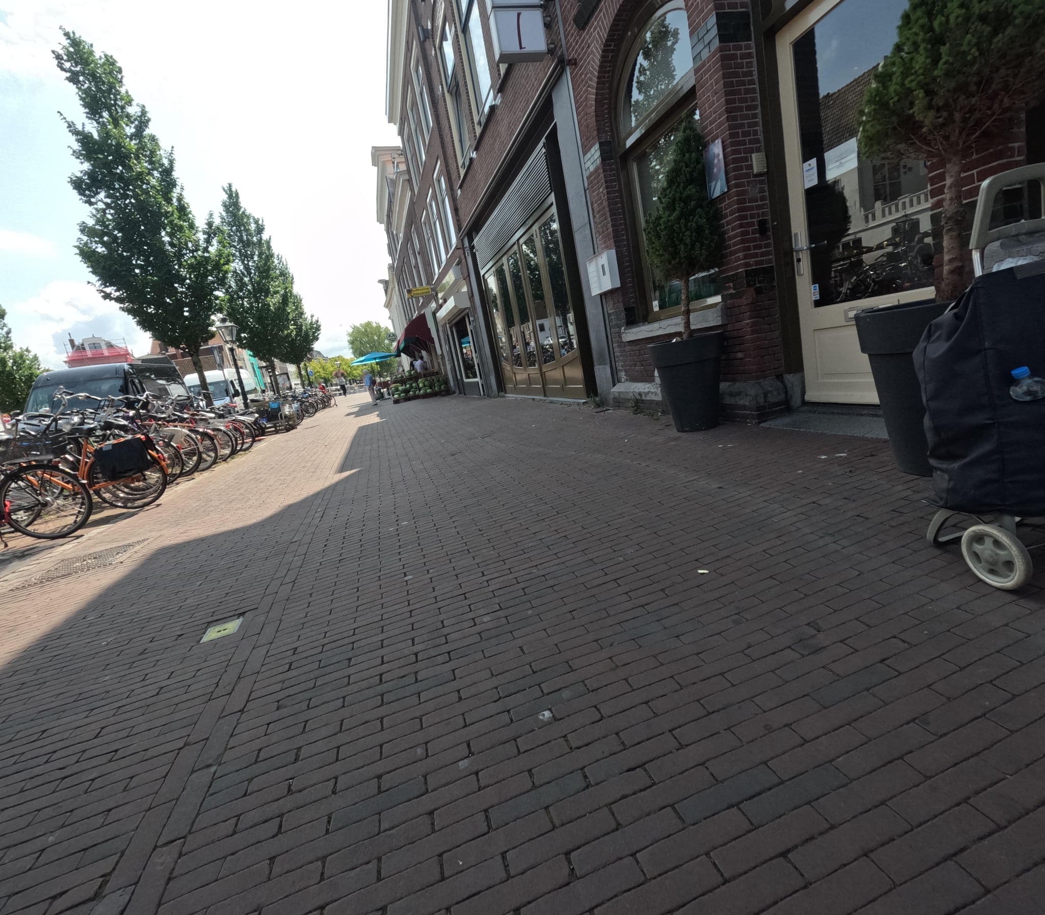 Street view near Rembrandt Hotel, Leiden — © chuck (CC BY-SA · Mapillary)