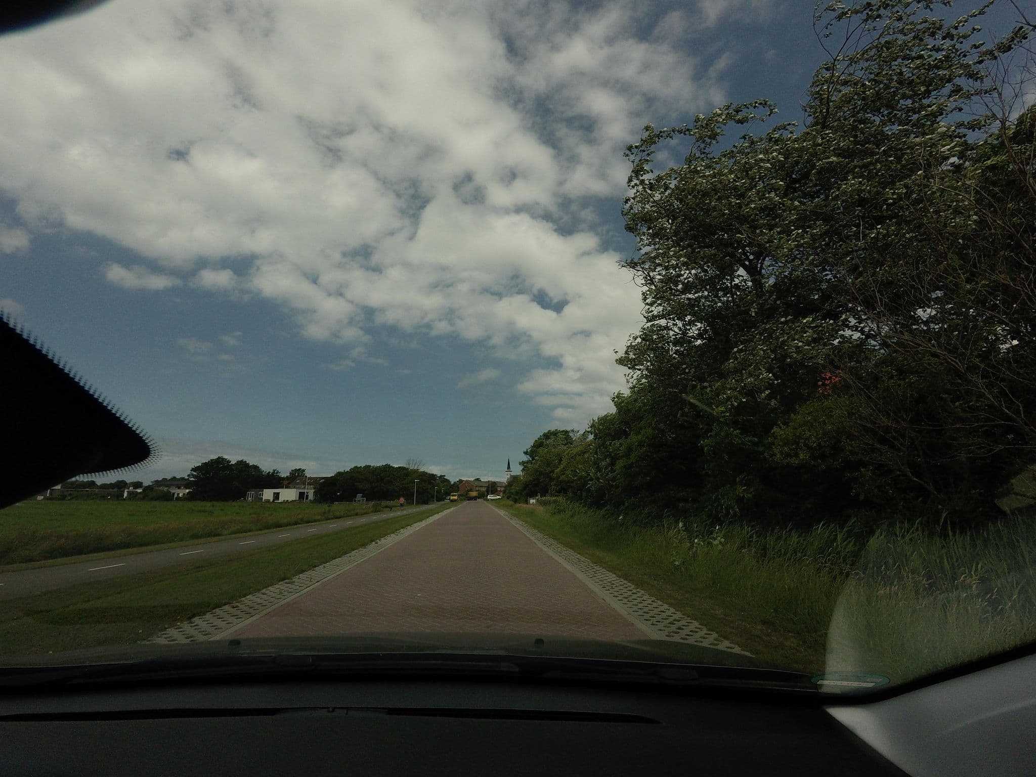 Street view near B&B Le Commandeur Texel, Den Burg — © ankeric (CC BY-SA · Mapillary)