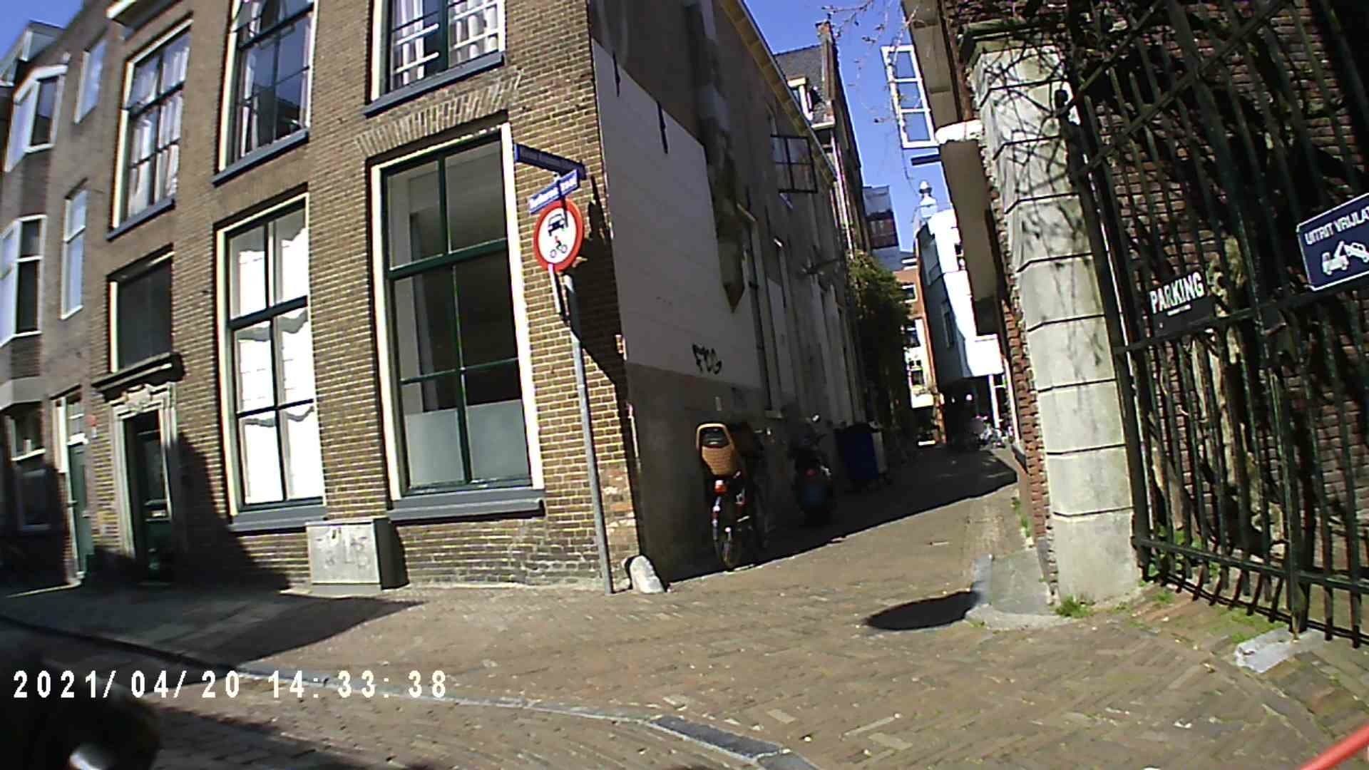 Street view near University Hotel, Groningen — © ezinge (CC BY-SA · Mapillary)