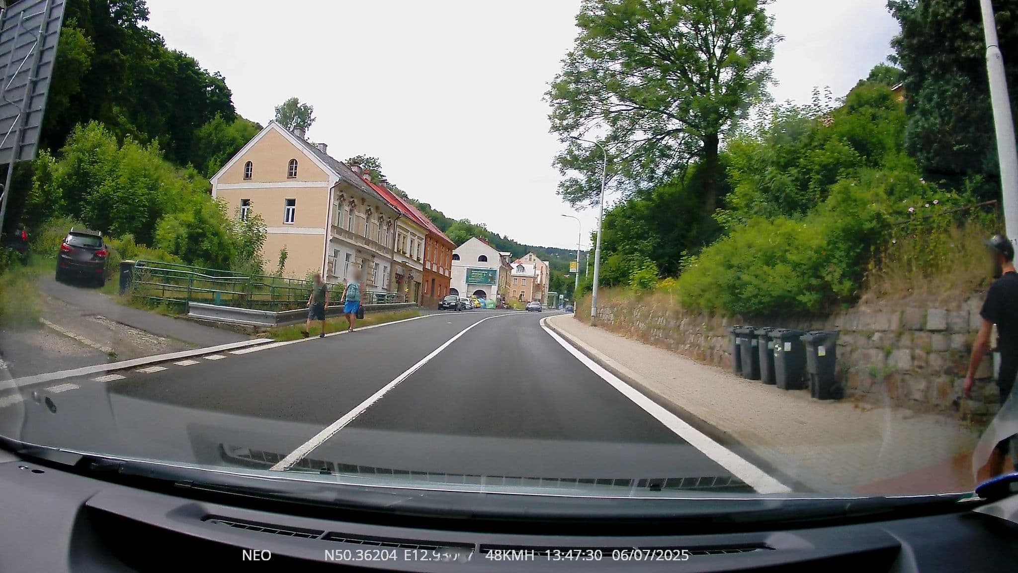 Street view near Apartmany Ingeborg, Jáchymov — © TechniPorter (CC BY-SA · Mapillary)