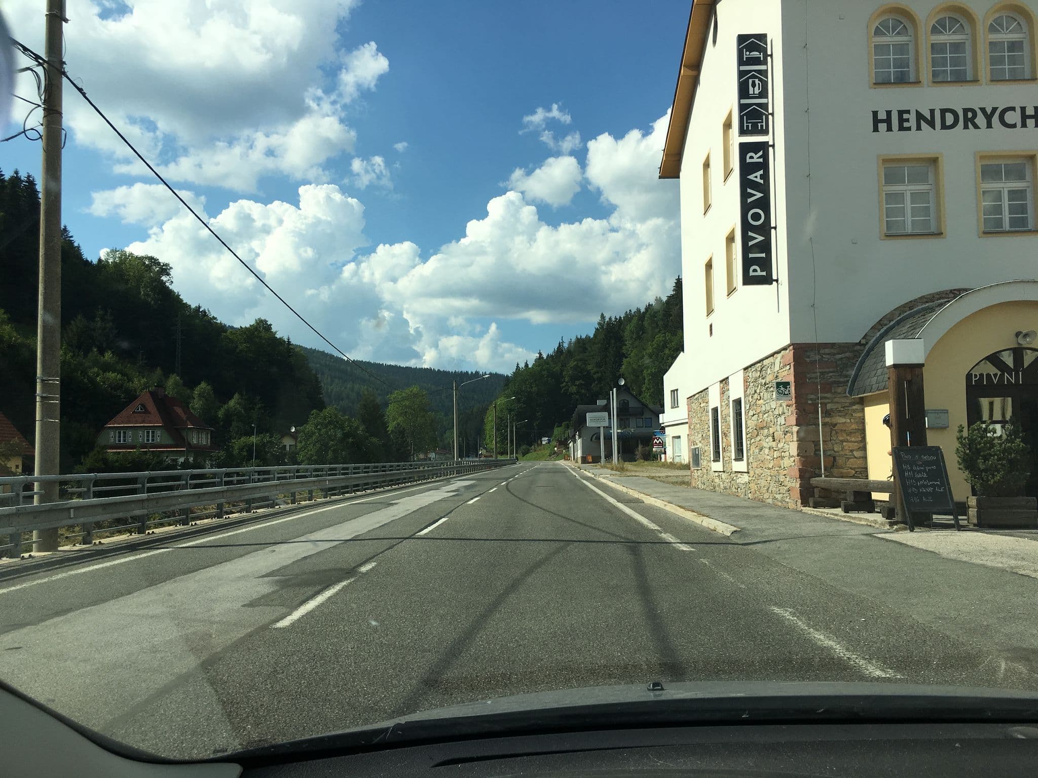 Street view near Penzion Hendrych, Vrchlabí — © bejotel (CC BY-SA · Mapillary)