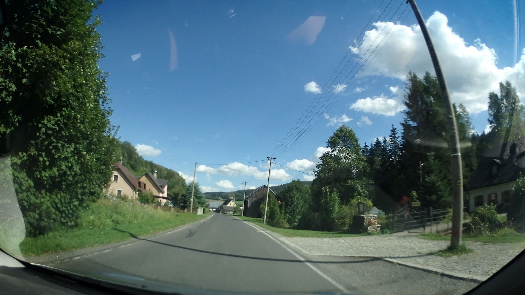 Street view near Penzion Slatina, Lipová-lázně — © jakuje (CC BY-SA · Mapillary)