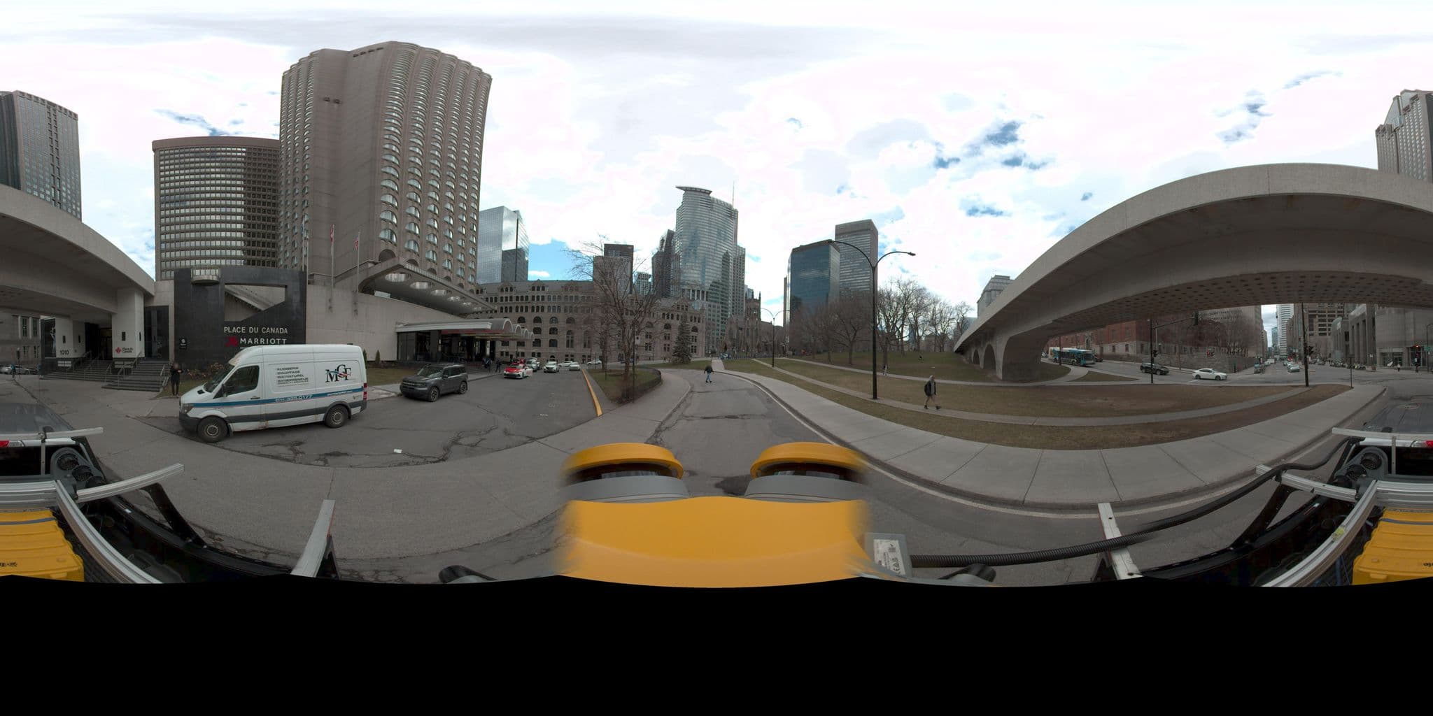 Street view near Marriott Château Champlain, Ville-Marie — © VdM (CC BY-SA · Mapillary)