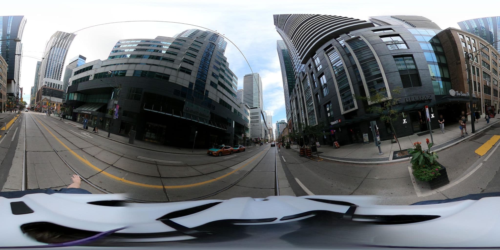 Street view near Hyatt Regency Toronto, Kensington-Chinatown — © tallcoleman (CC BY-SA · Mapillary)