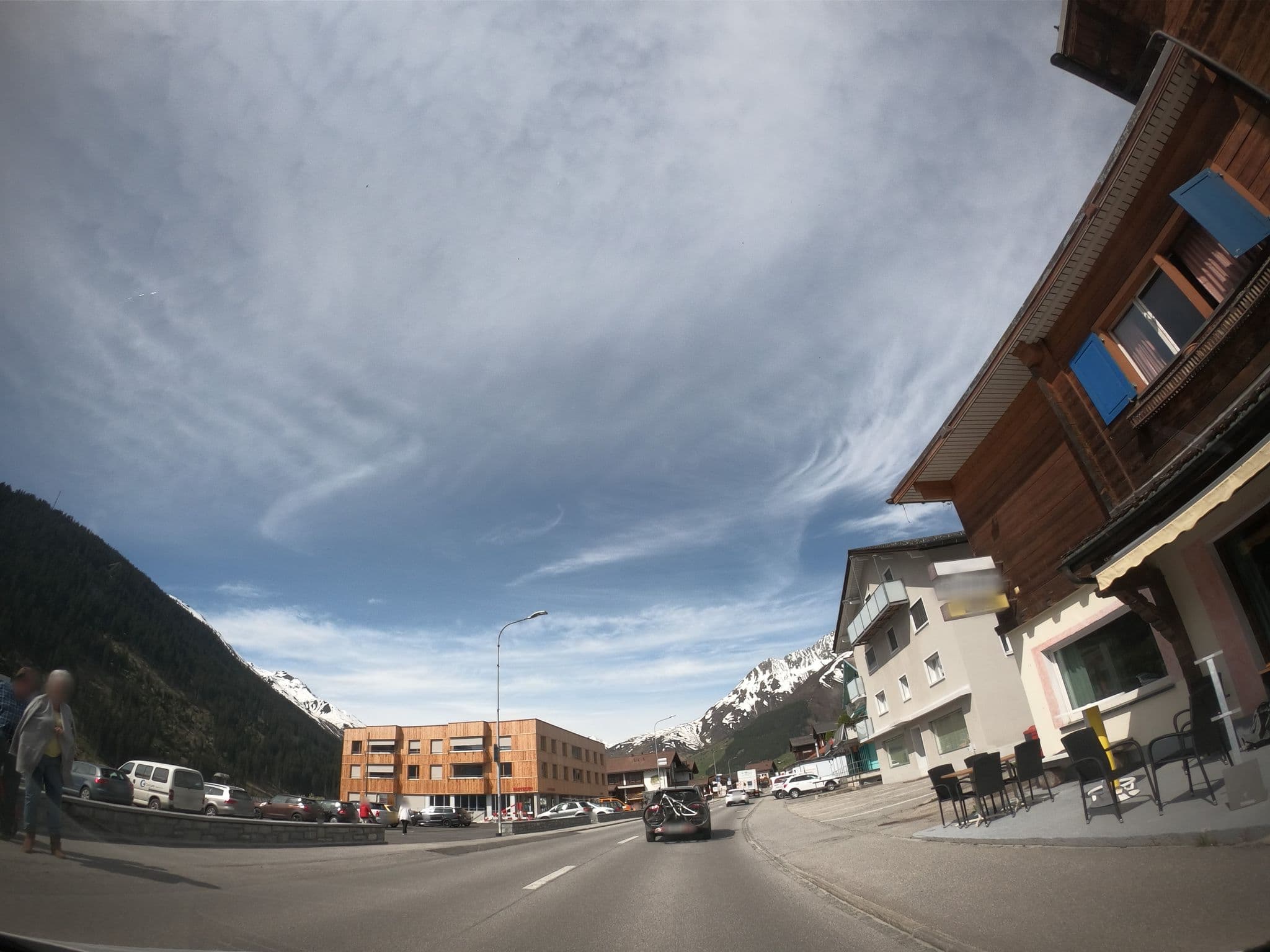 Street view near Kruezli Apartements, Disentis — © canadarunner (CC BY-SA · Mapillary)