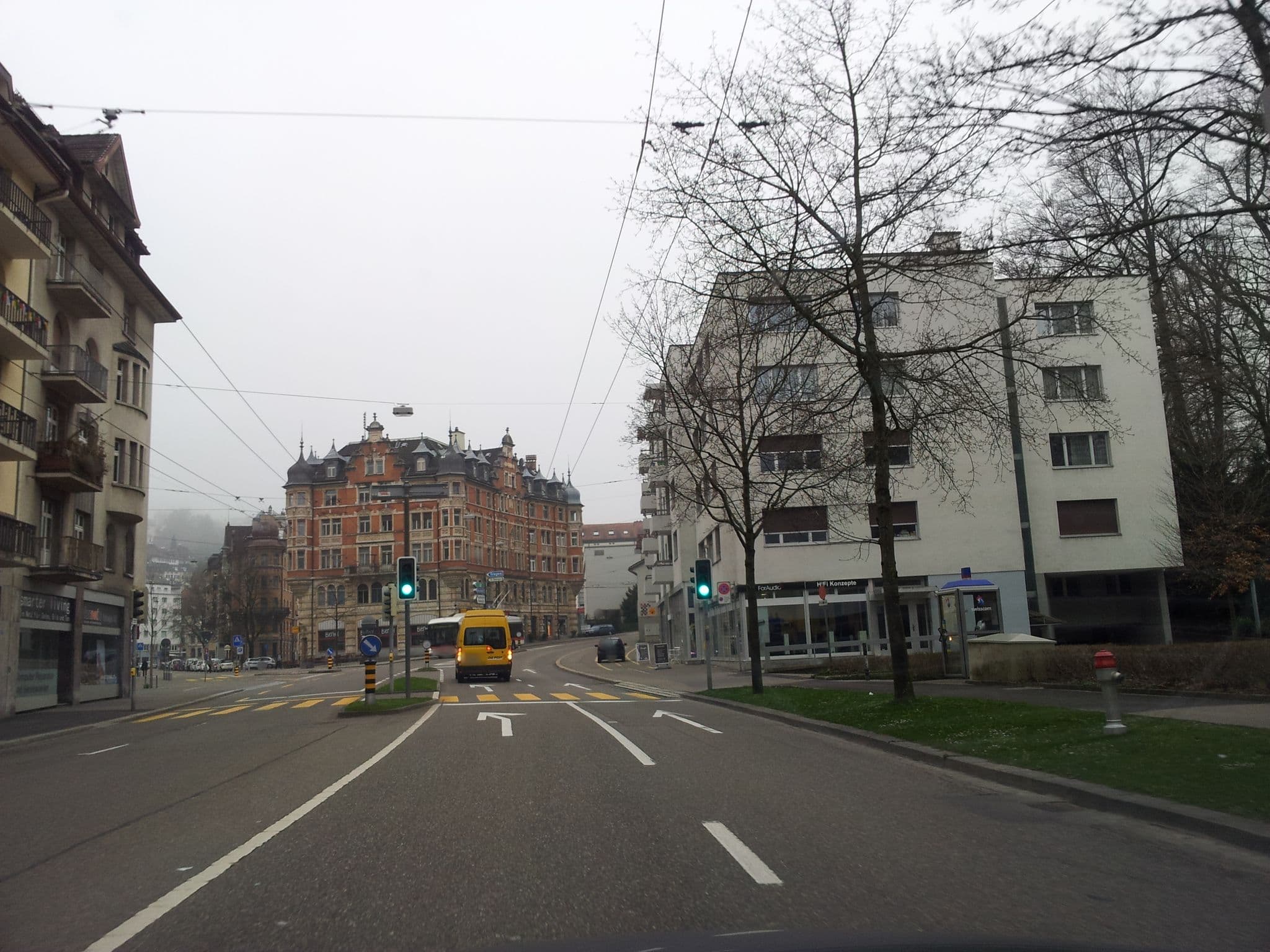 Street view near Hotel-Restaurant Ekkehard, Sankt Gallen — © sp8962de (CC BY-SA · Mapillary)