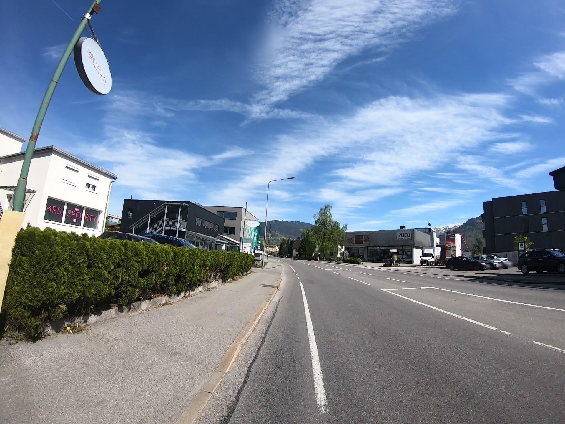 Street view near Hotel im Dorf, Dornbirn — © Wordverbot (CC BY-SA · Mapillary)
