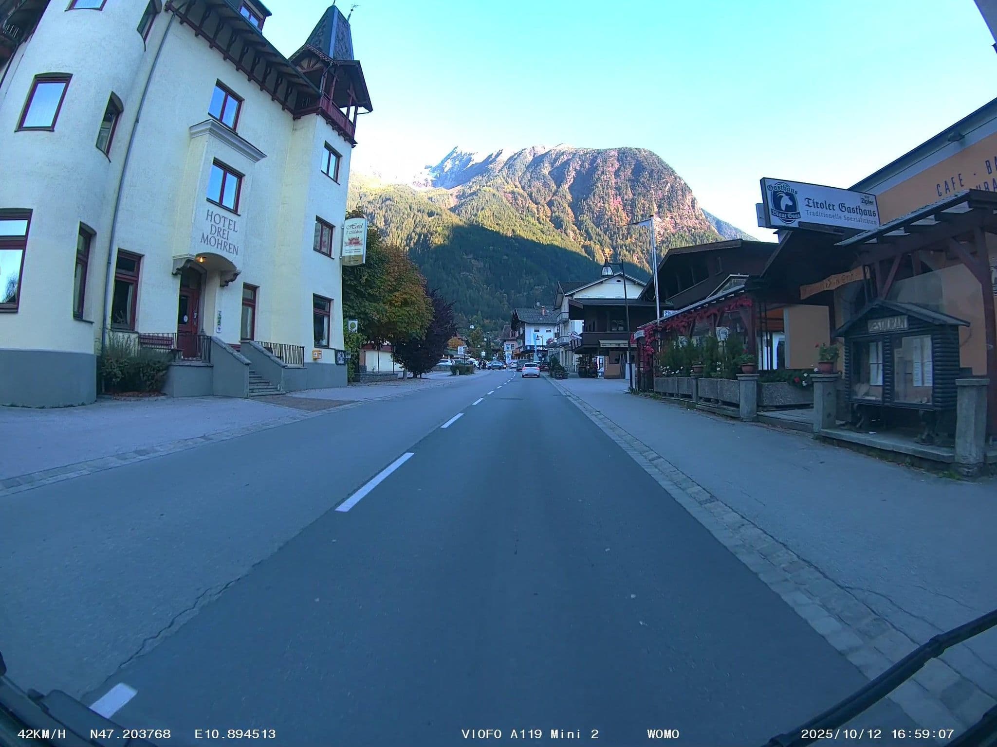 Street view near Hotel 3 Mohren, Oetz — © soulcover (CC BY-SA · Mapillary)