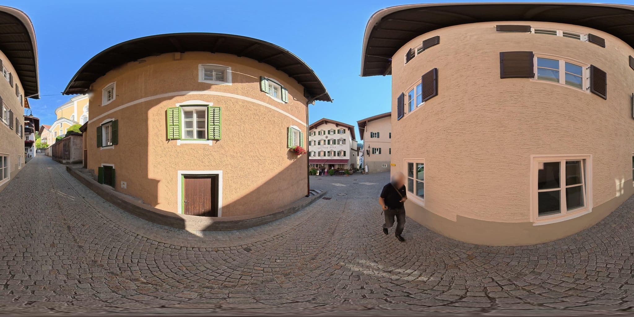 Street view near Gasthaus Post, Hopfgarten im Brixental — © osmplus_org (CC BY-SA · Mapillary)