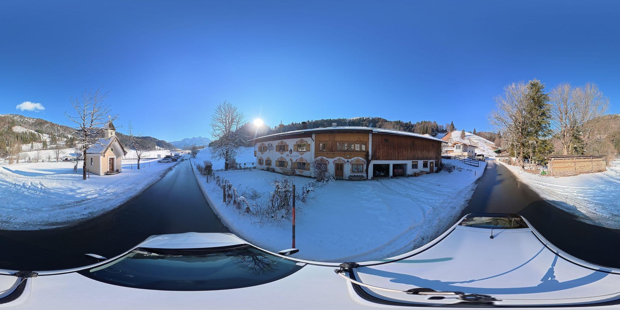 Street view near Gasthaus Wiesenseehof, Hochfilzen — © osmplus_org (CC BY-SA · Mapillary)
