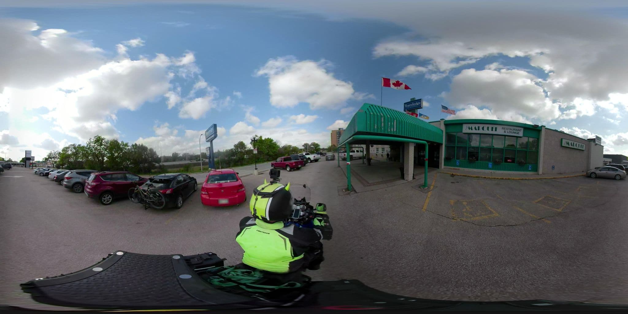 Street view near Travelodge, Winnipeg — © networklanman (CC BY-SA · Mapillary)