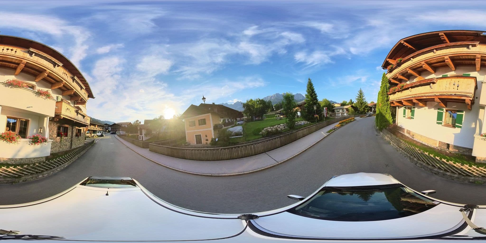 Street view near Schnapperhof, Ellmau