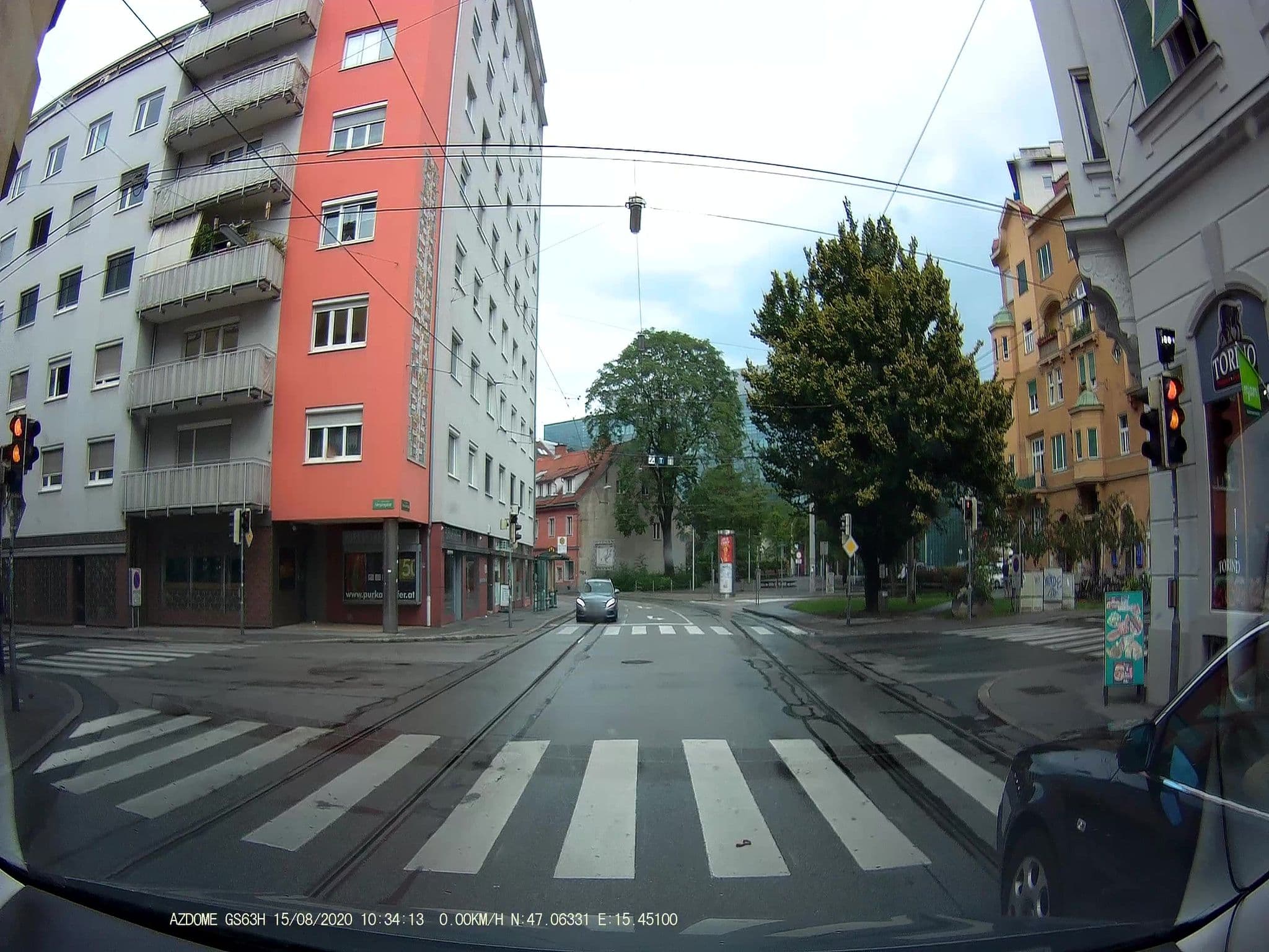 Street view near Hotel Johannes, Graz — © stefan147 (CC BY-SA · Mapillary)