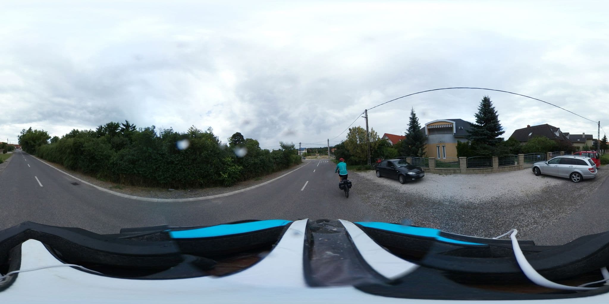 Street view near Balaton Panzió Gyenesdiás, Gyenesdiás — © tamas (CC BY-SA · Mapillary)