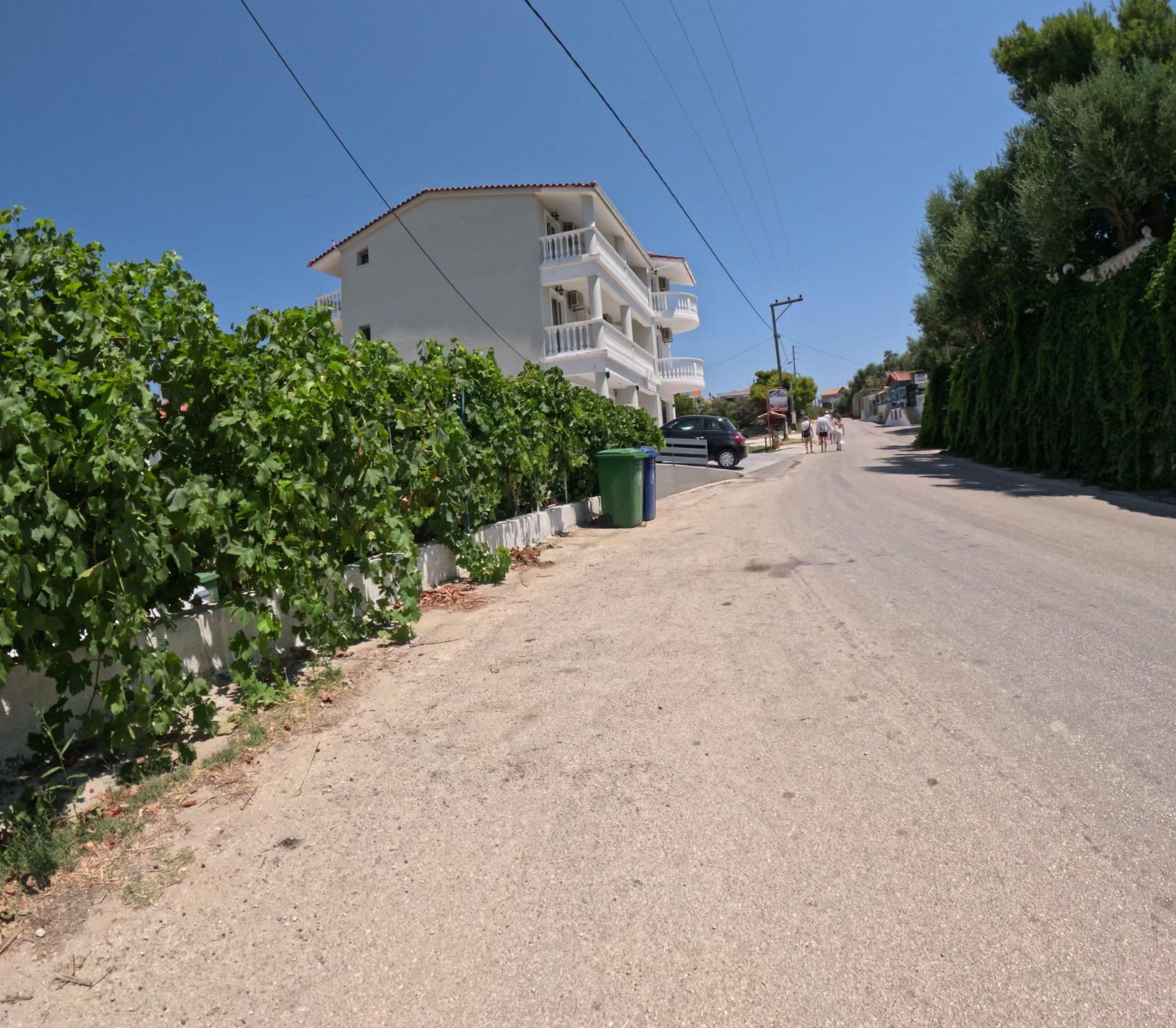 Street view near Sunrise Deluxe Apartment Amoudi Zakynthos, Katastárion — © krzyk (CC BY-SA · Mapillary)