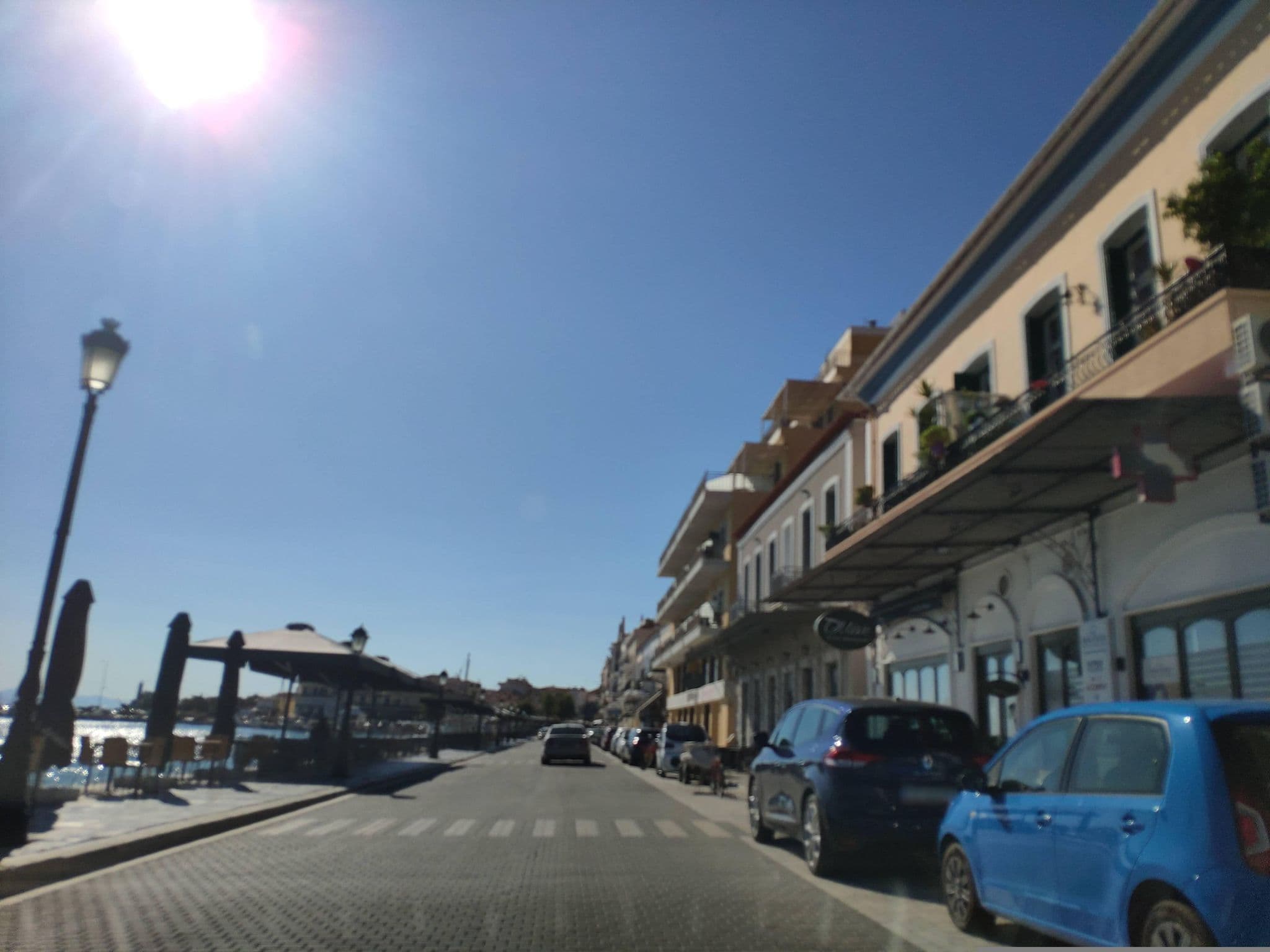 Street view near Leonidas Hotel, Gýtheio — © pppetros (CC BY-SA · Mapillary)