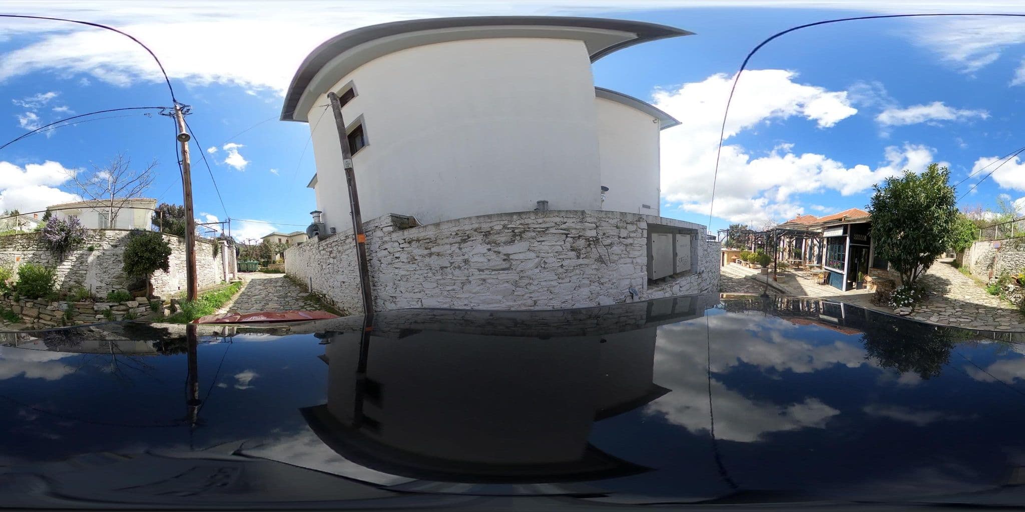 Street view near Despotiko Hotel & Spa, Portariá — © RoikosSA (CC BY-SA · Mapillary)