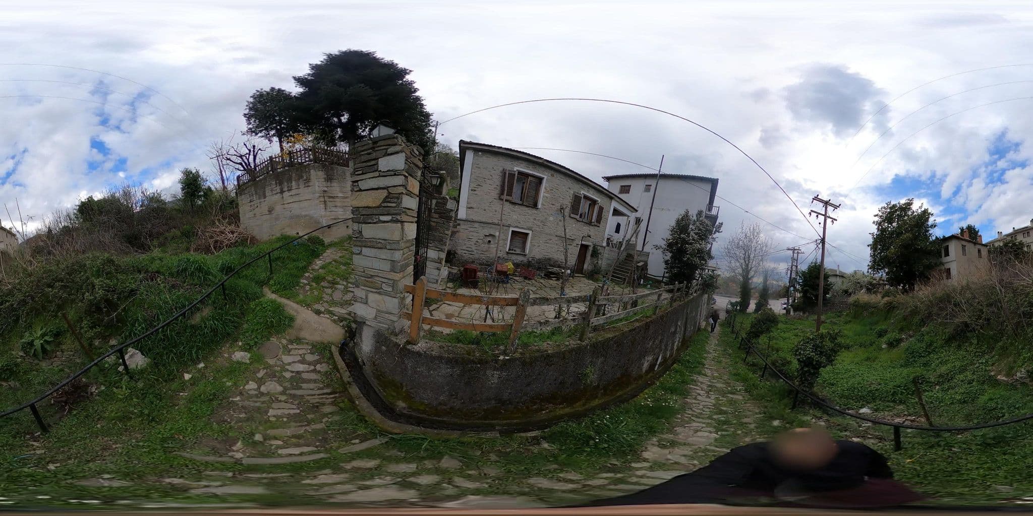 Street view near Δεσποτικο Hotel, Portariá — © RoikosSA (CC BY-SA · Mapillary)