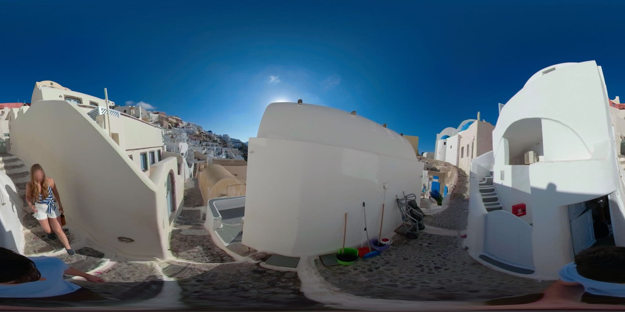 Street view near Santorini Paradise, Oía — © cookry (CC BY-SA · Mapillary)