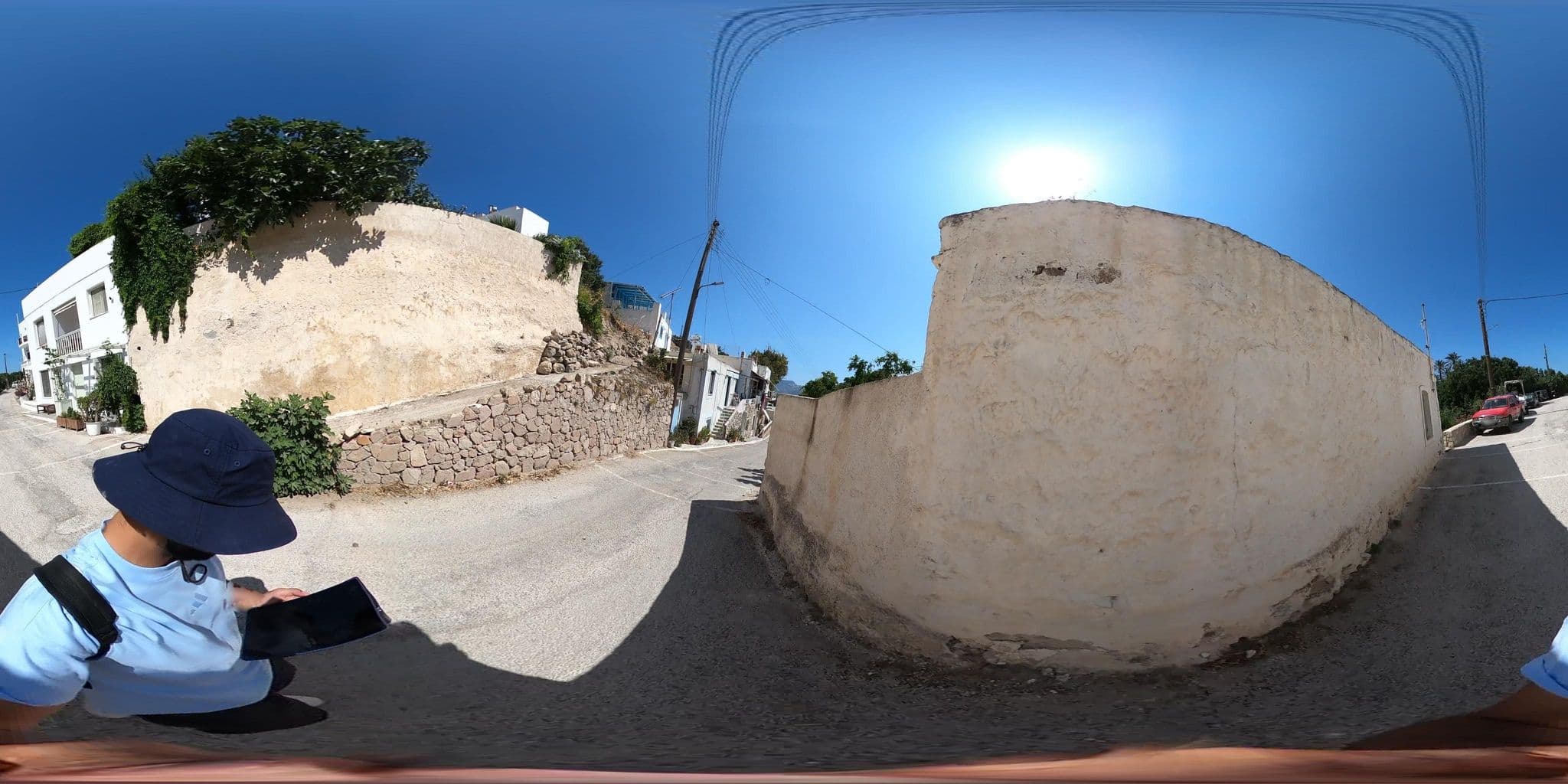 Street view near Kalliopi Apartments, Adámas — © katagrafes (CC BY-SA · Mapillary)