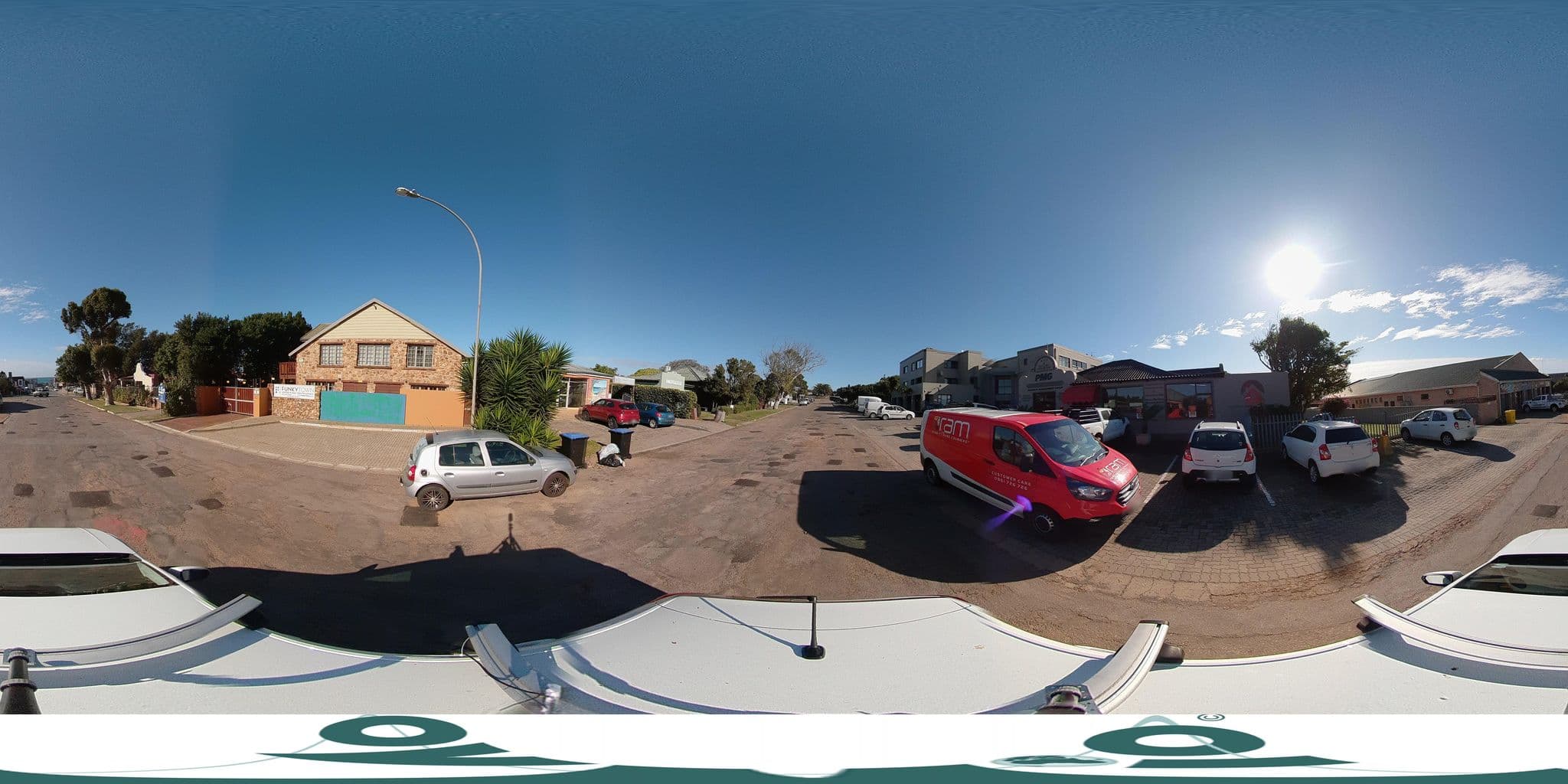 Street view near FunkyTown Flashpacker, Jeffreys Bay — © ovvio (CC BY-SA · Mapillary)