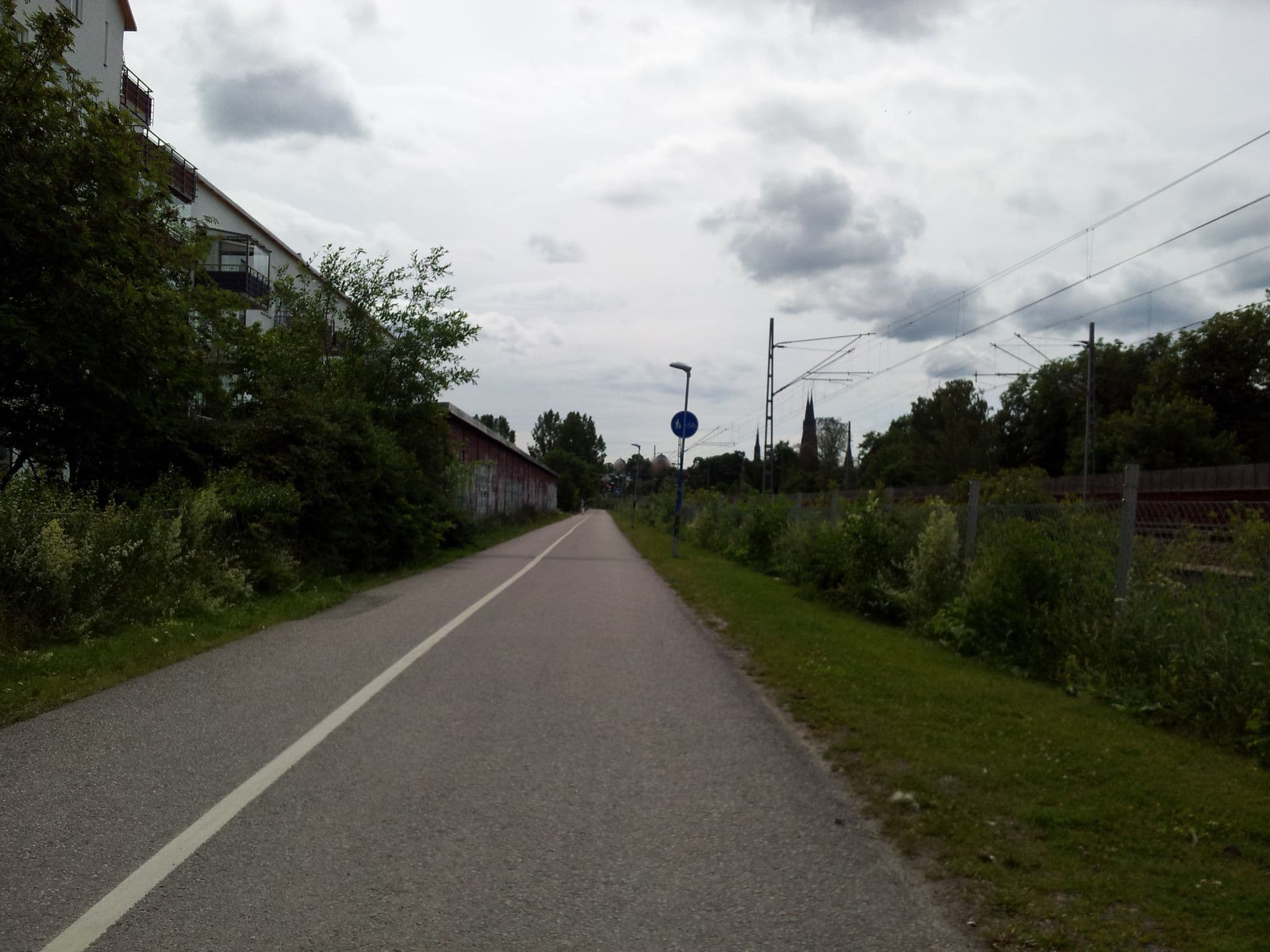 Street view near Vandrarhem Uppsala Portalgatan, Uppsala — © alatius (CC BY-SA · Mapillary)