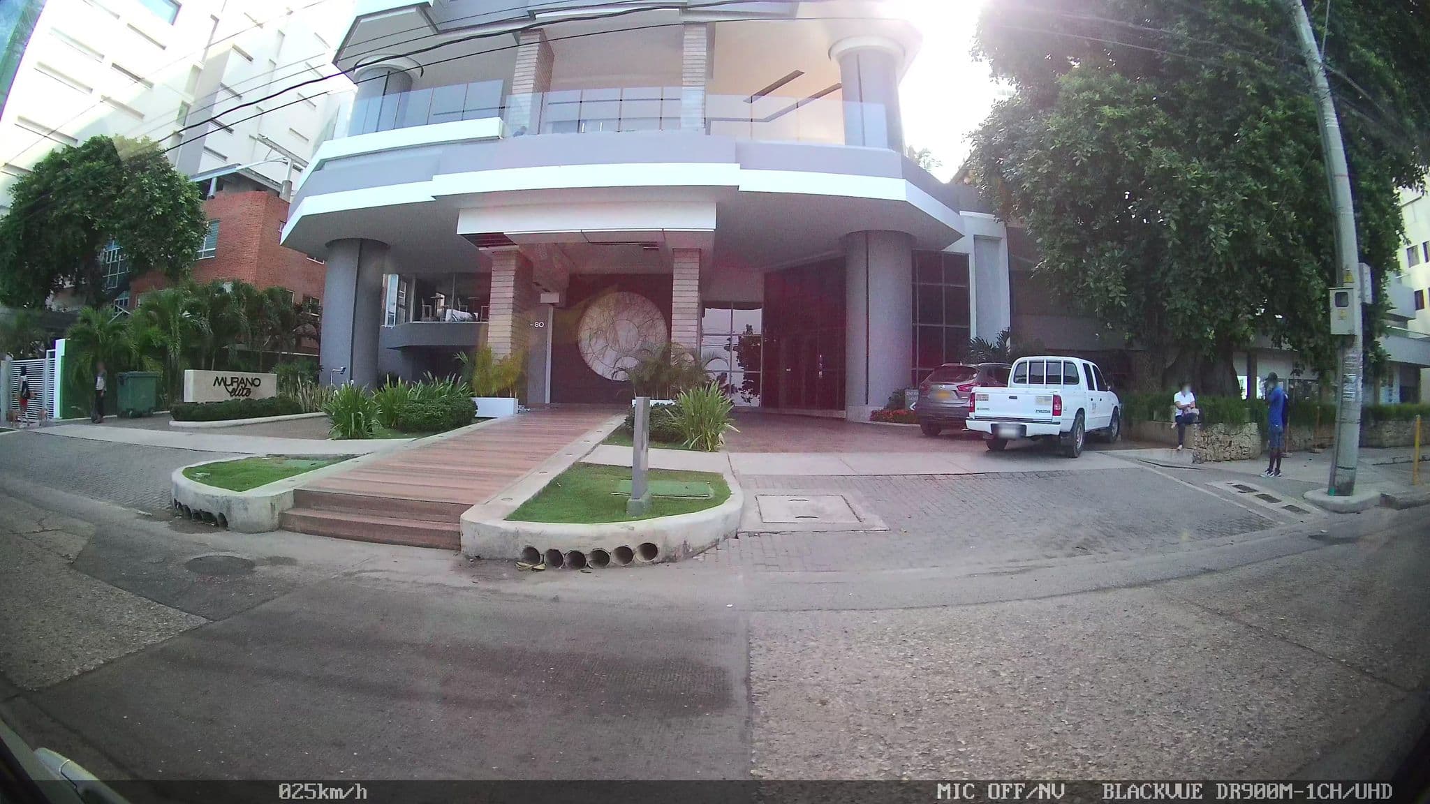 Street view near Edificio Murano Elite, Cartagena