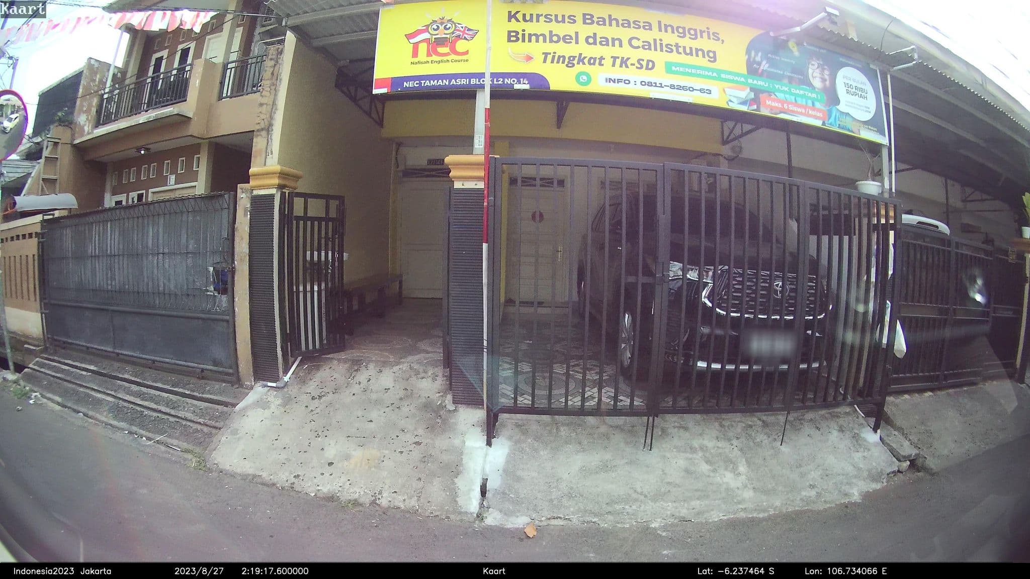 Street view near NatDanBen Room, Ciputat — © kaart_2 (CC BY-SA · Mapillary)