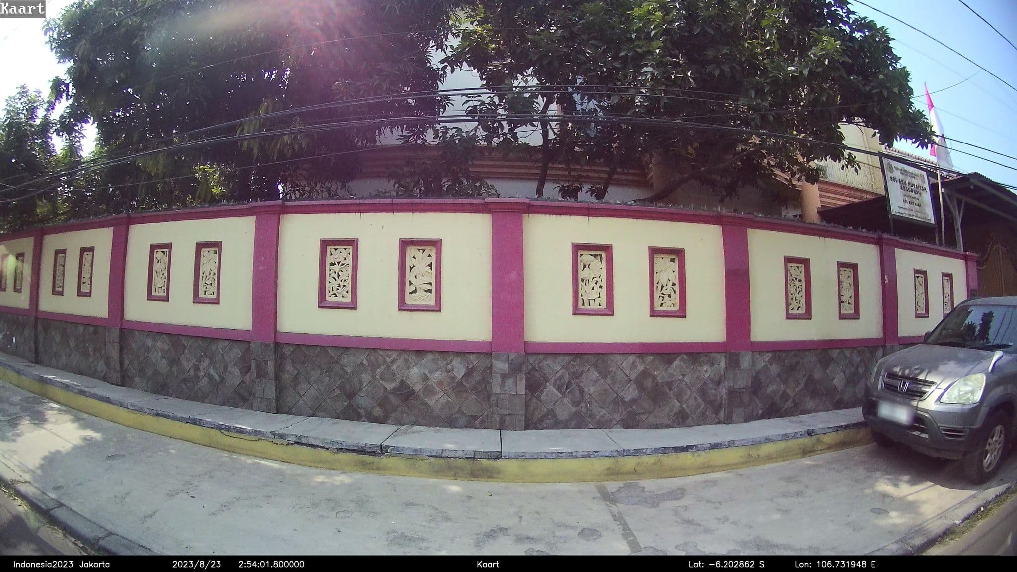 Street view near guest room, Ciputat — © kaart_2 (CC BY-SA · Mapillary)