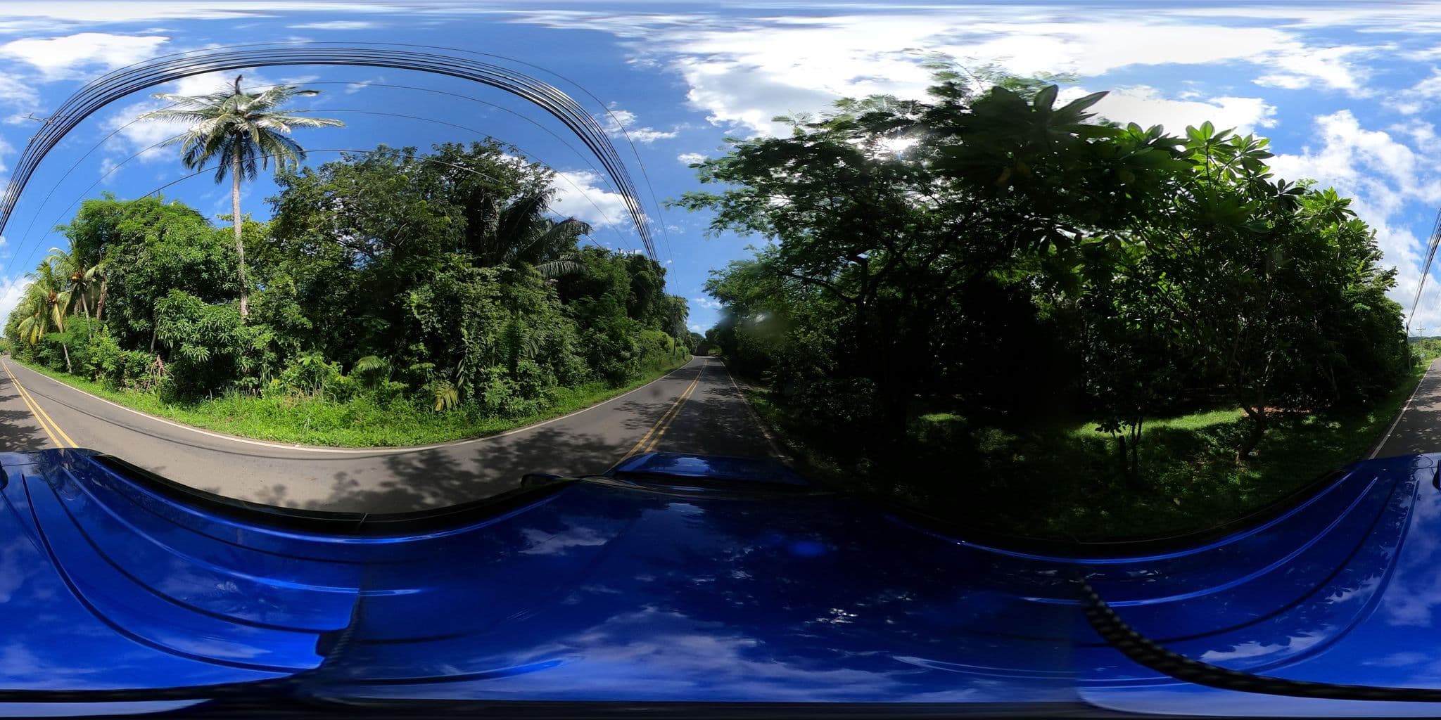 Street view near Camping Playa Carrillo, Sámara