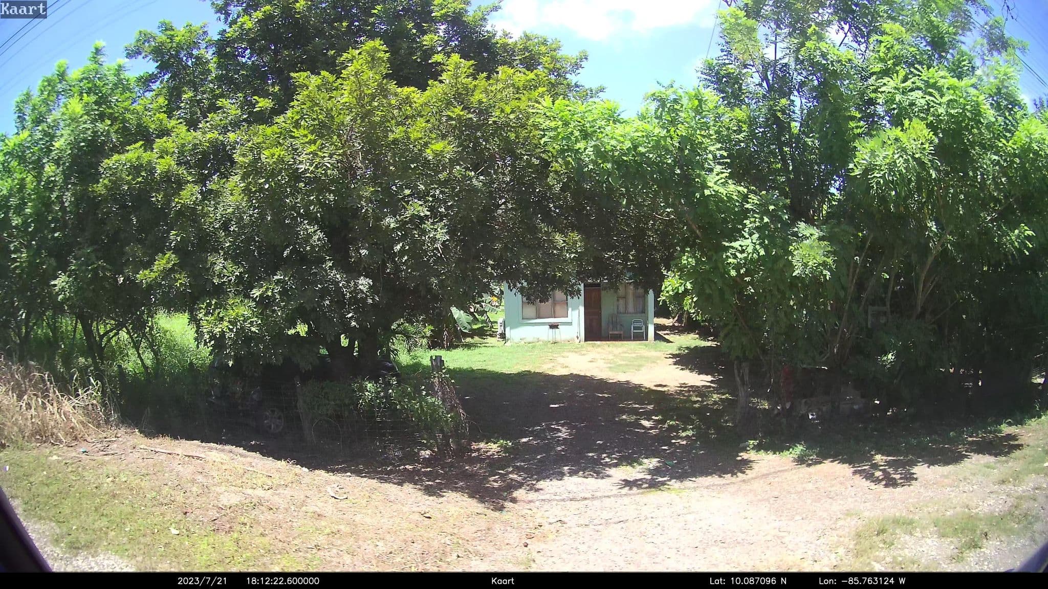 Street view near Cabinas Cattipina, Tamarindo