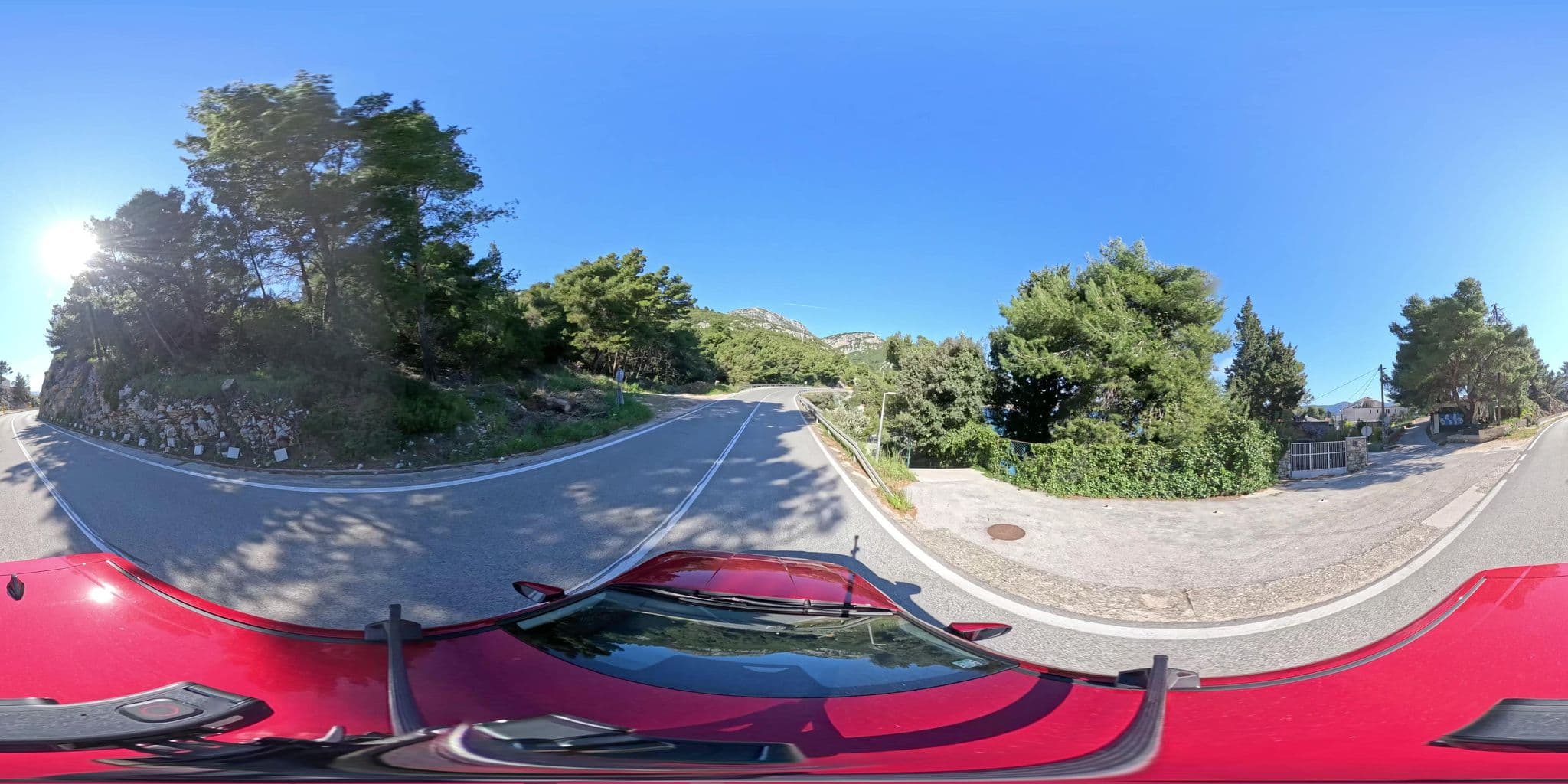 Street view near Apartment Hideaway, Opuzen — © tomislavzen12 (CC BY-SA · Mapillary)