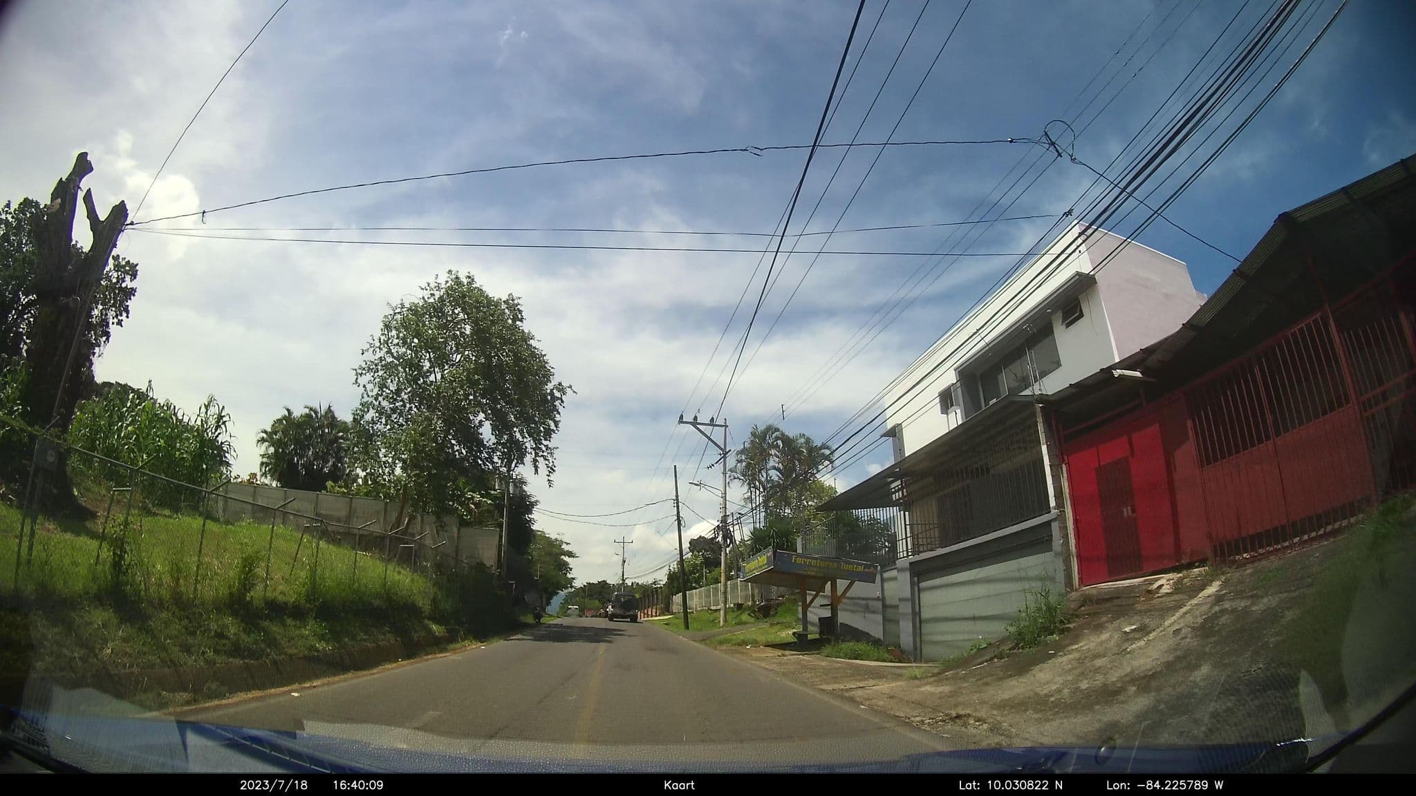 Street view near Hotel Pura Vida, Alajuela — © kaart_2 (CC BY-SA · Mapillary)