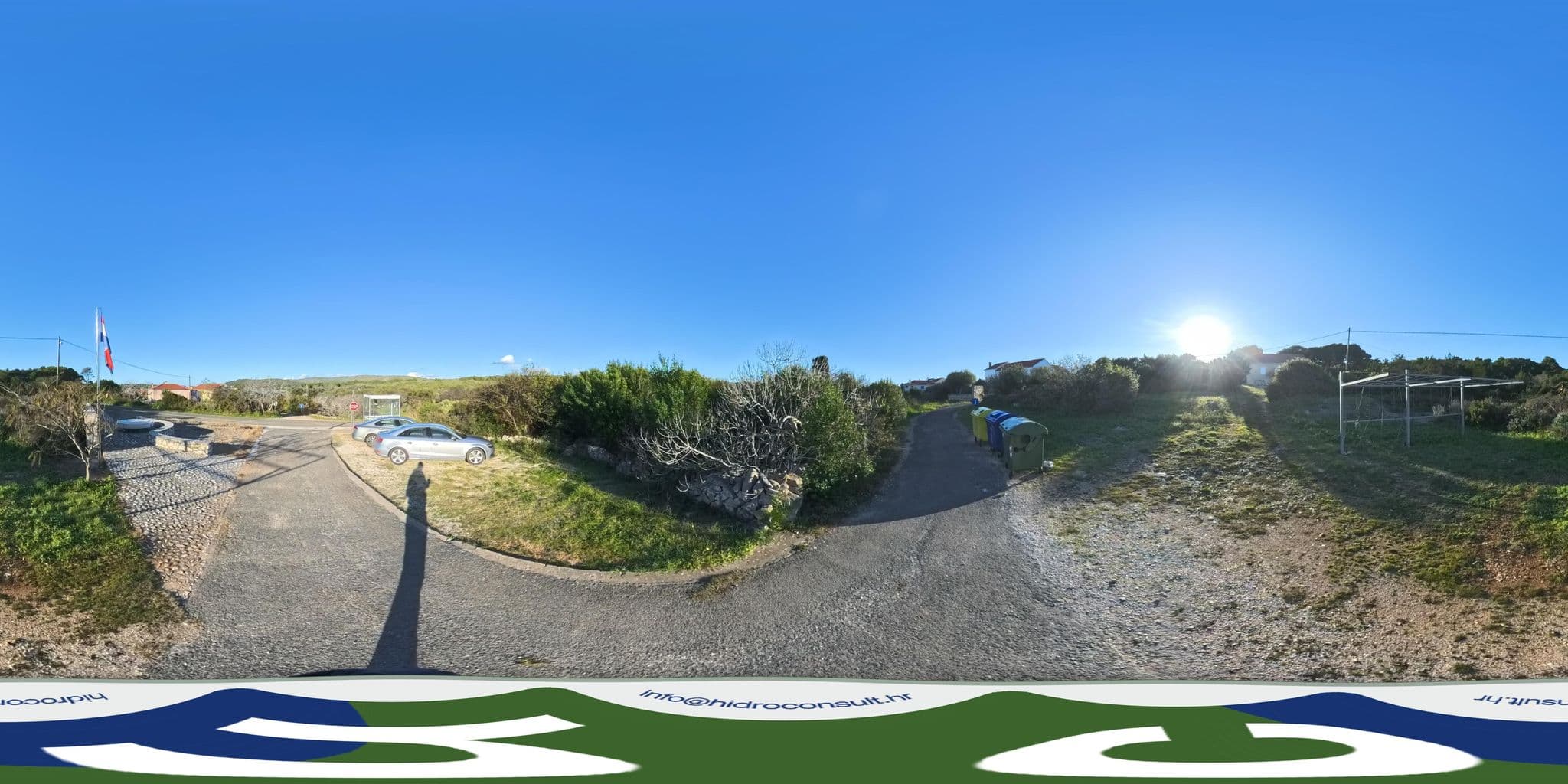 Street view near Guest House Sakarun, Ugljan — © Hidroconsult (CC BY-SA · Mapillary)