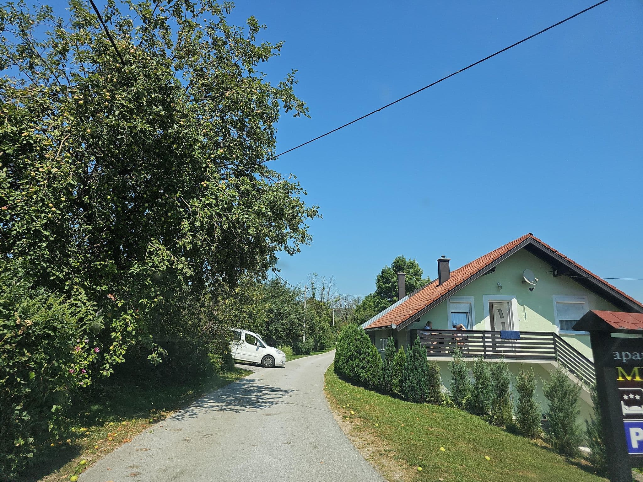 Street view near Villa Rubcic, Slunj — © Ibj308 (CC BY-SA · Mapillary)