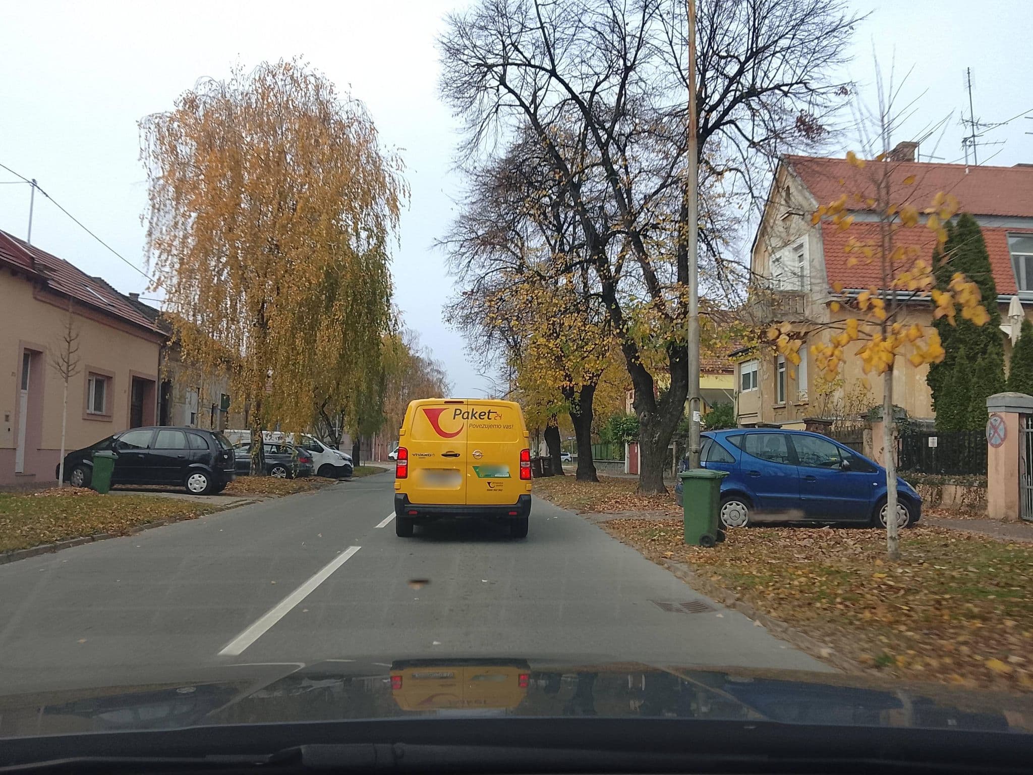 Street view near Hostel Dali, Osijek — © Sarmafanboy (CC BY-SA · Mapillary)