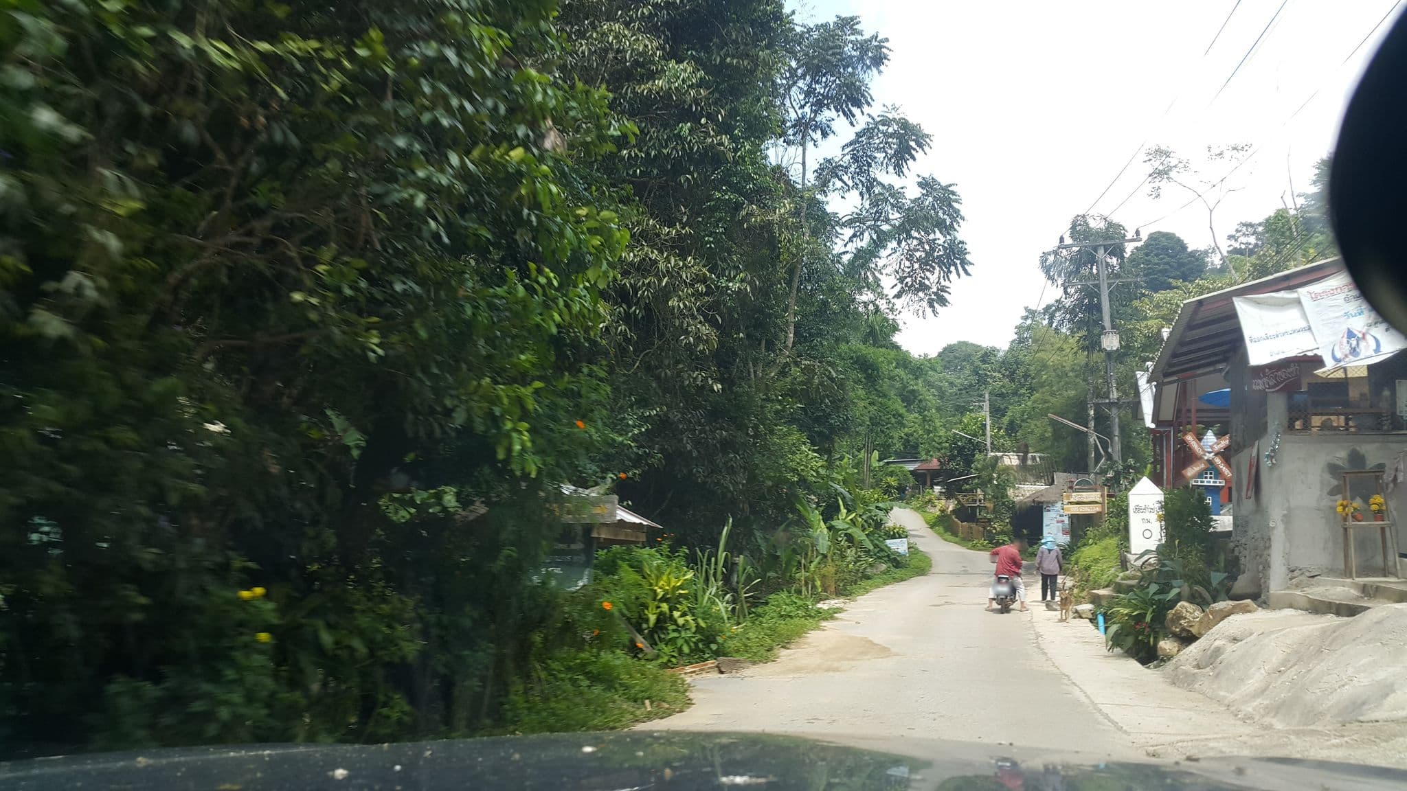 Street view near บ้านพักเพลิน แม่กำปอง, San Kamphaeng — © jrcarlsen (CC BY-SA · Mapillary)