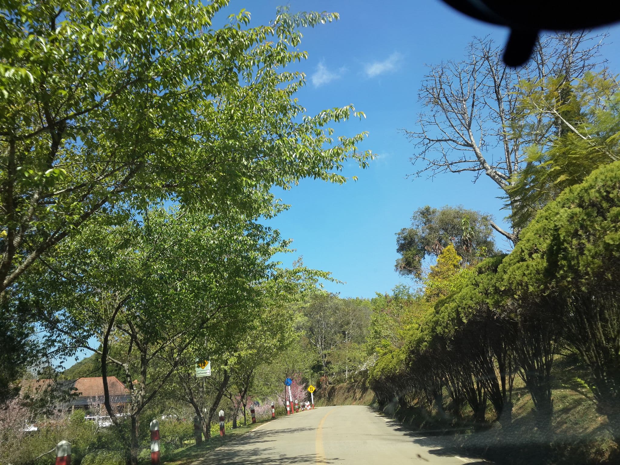 Street view near บ้านริมดอย 6, Fang — © mishari (CC BY-SA · Mapillary)