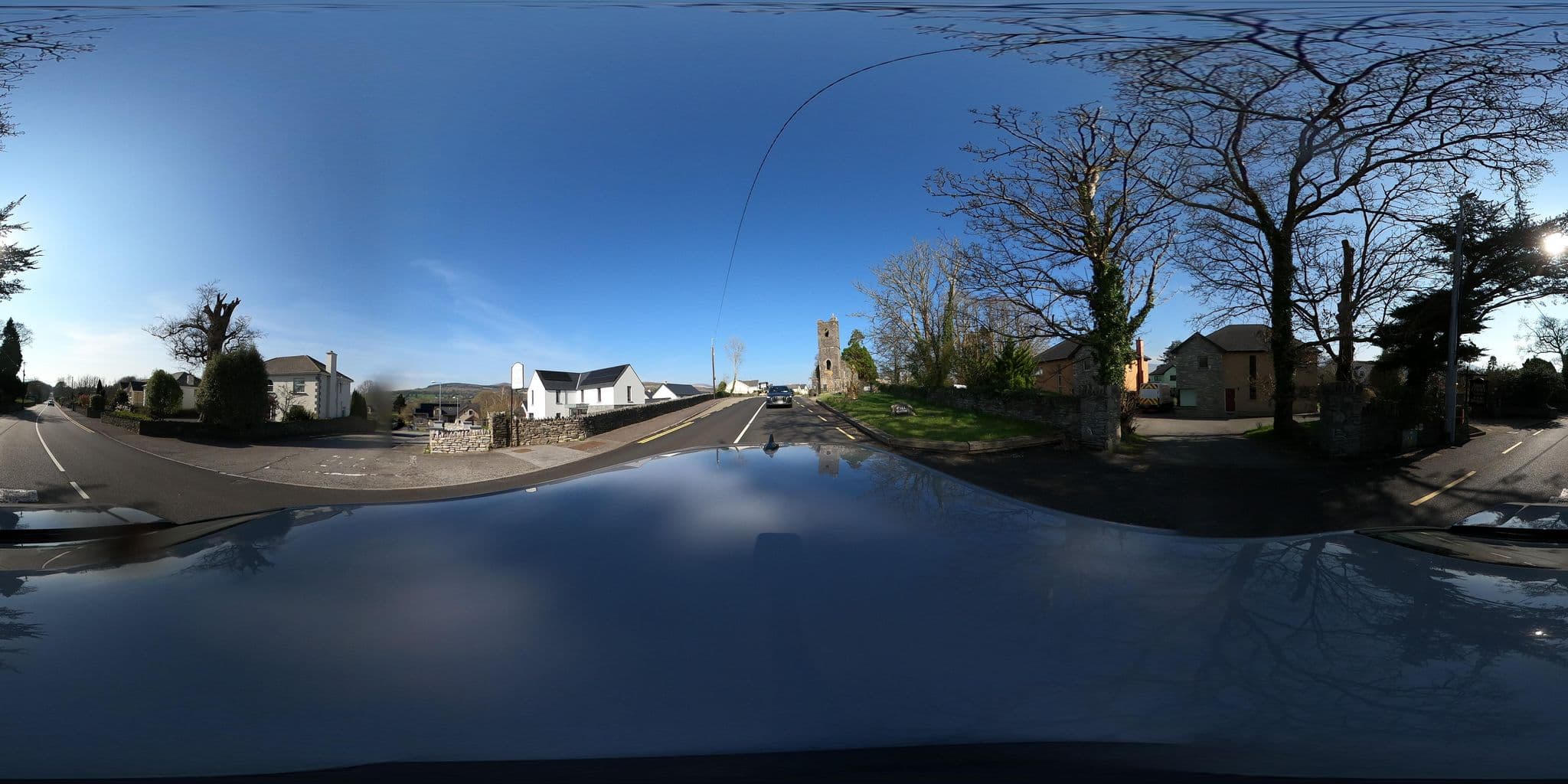 Street view near Abbey Court, Kenmare — © annekaro (CC BY-SA · Mapillary)